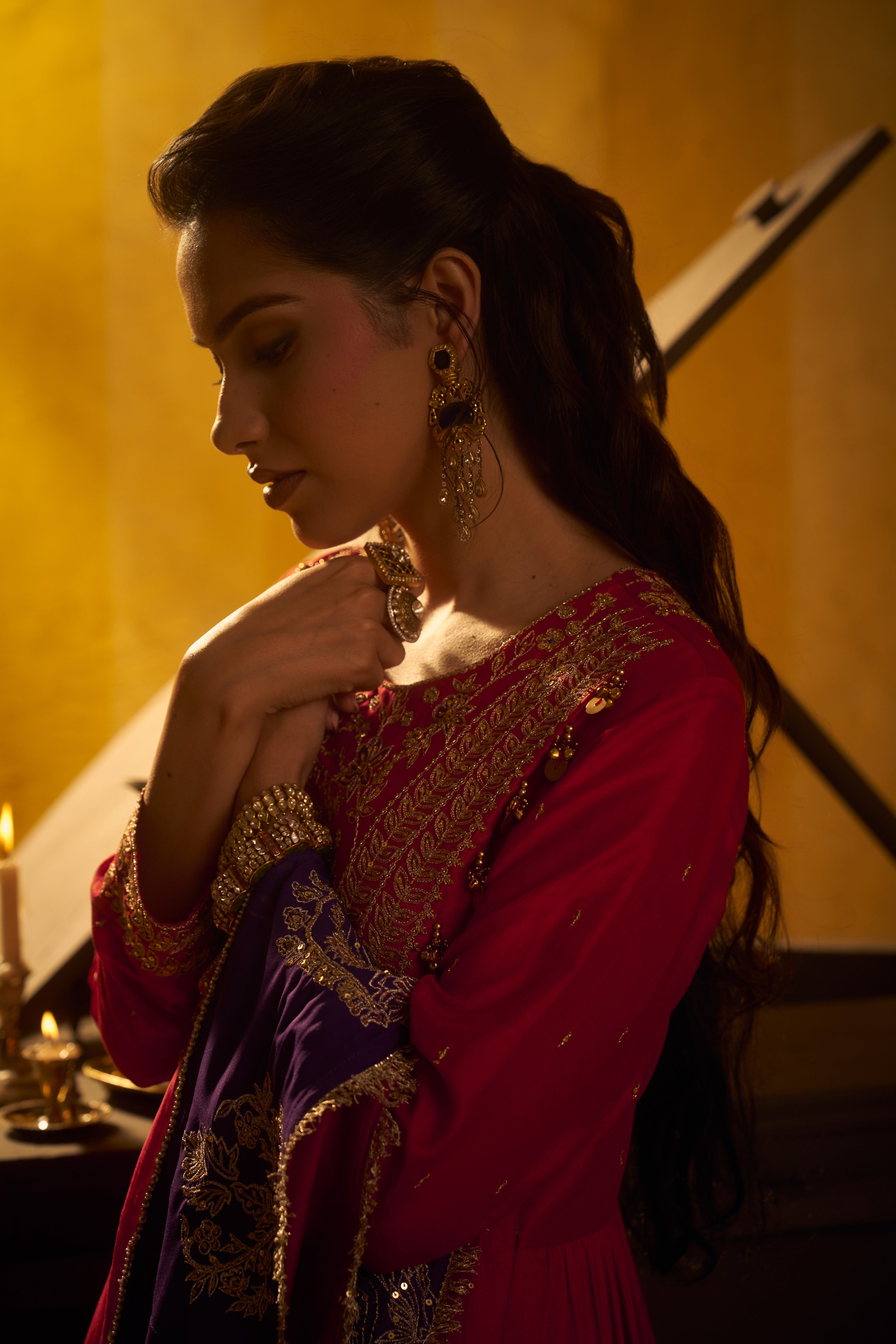 Ruby Anarkali