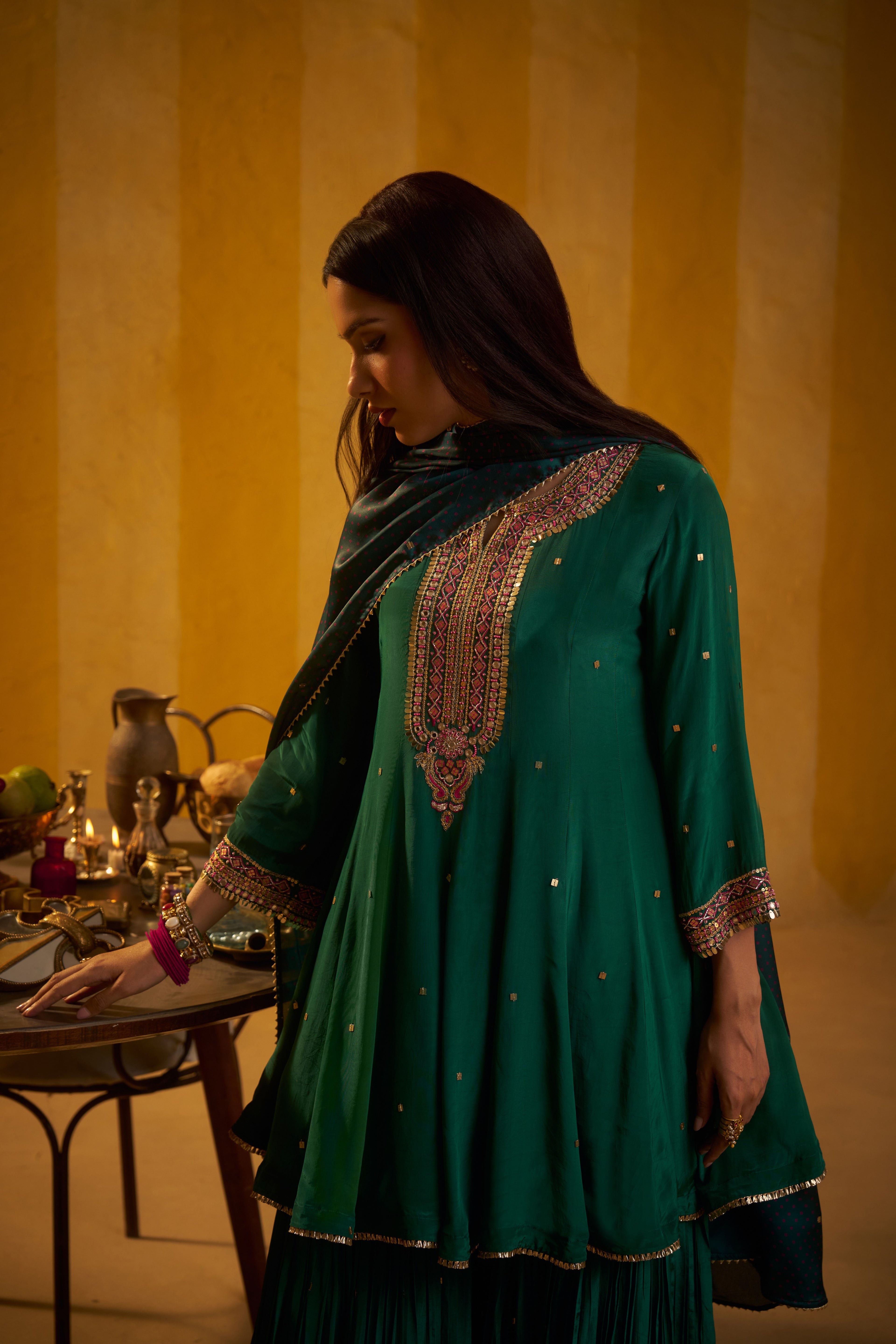 Tulsi Sharara Set