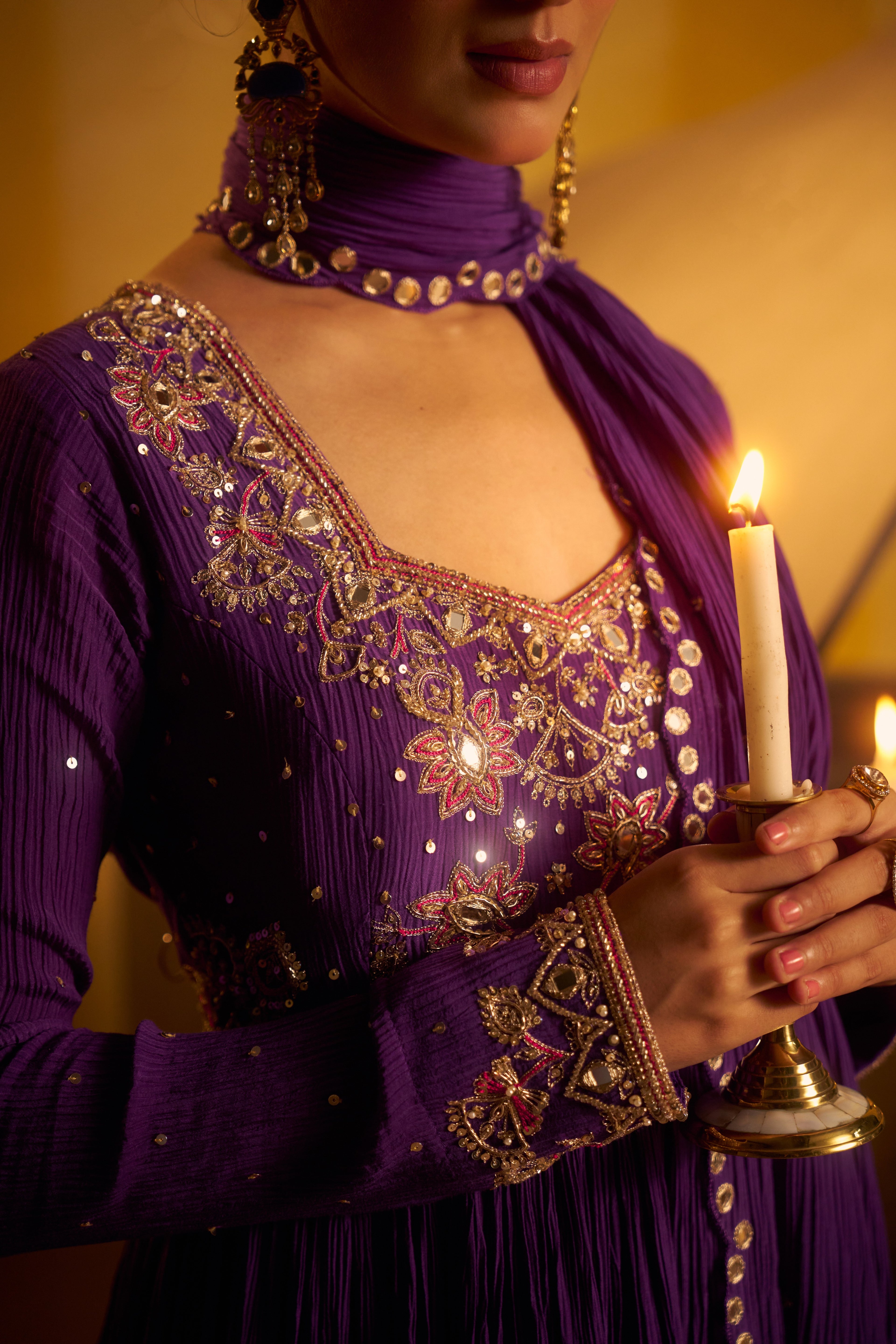 Jamuni Anarkali Set