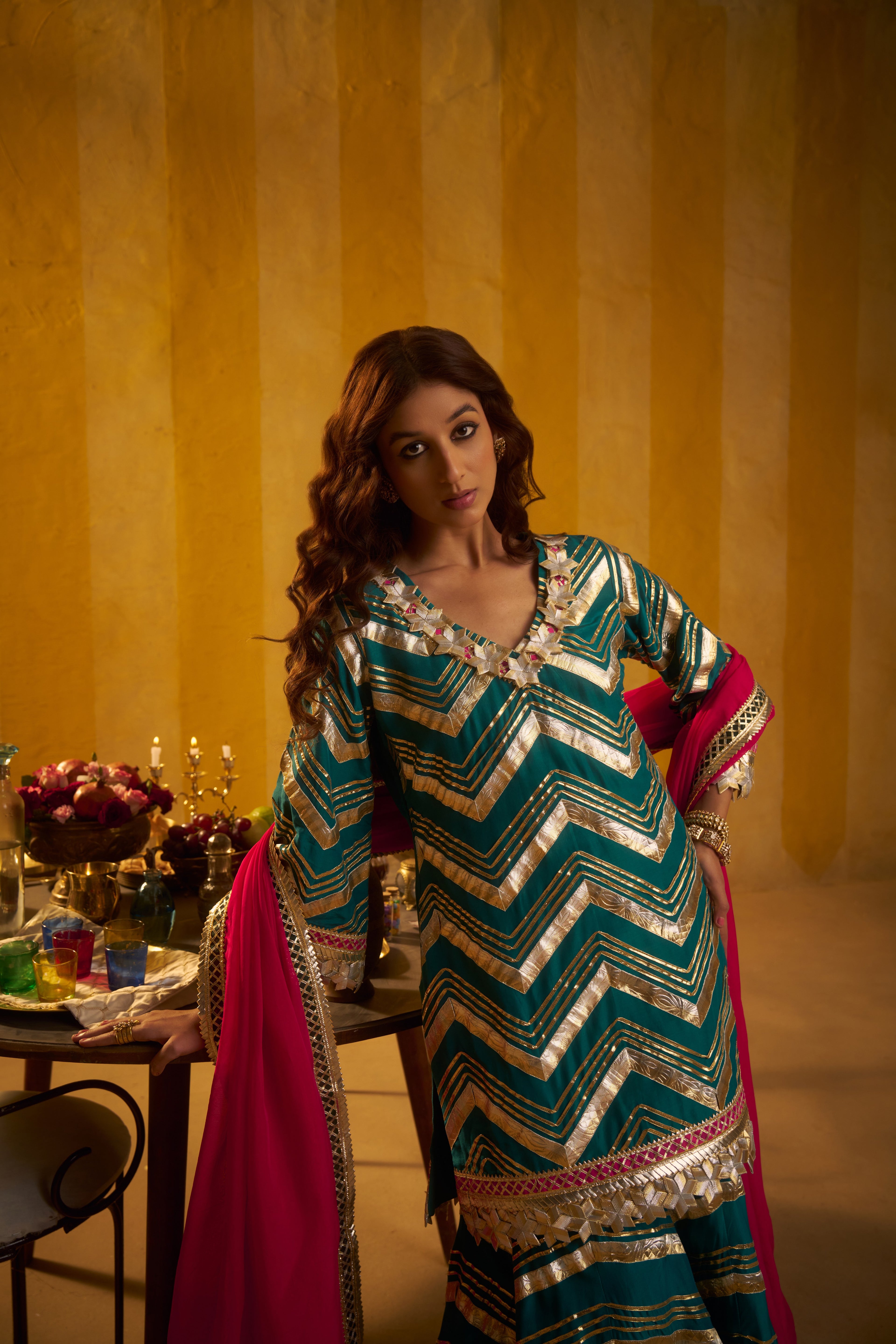 Neelkamal sharara set