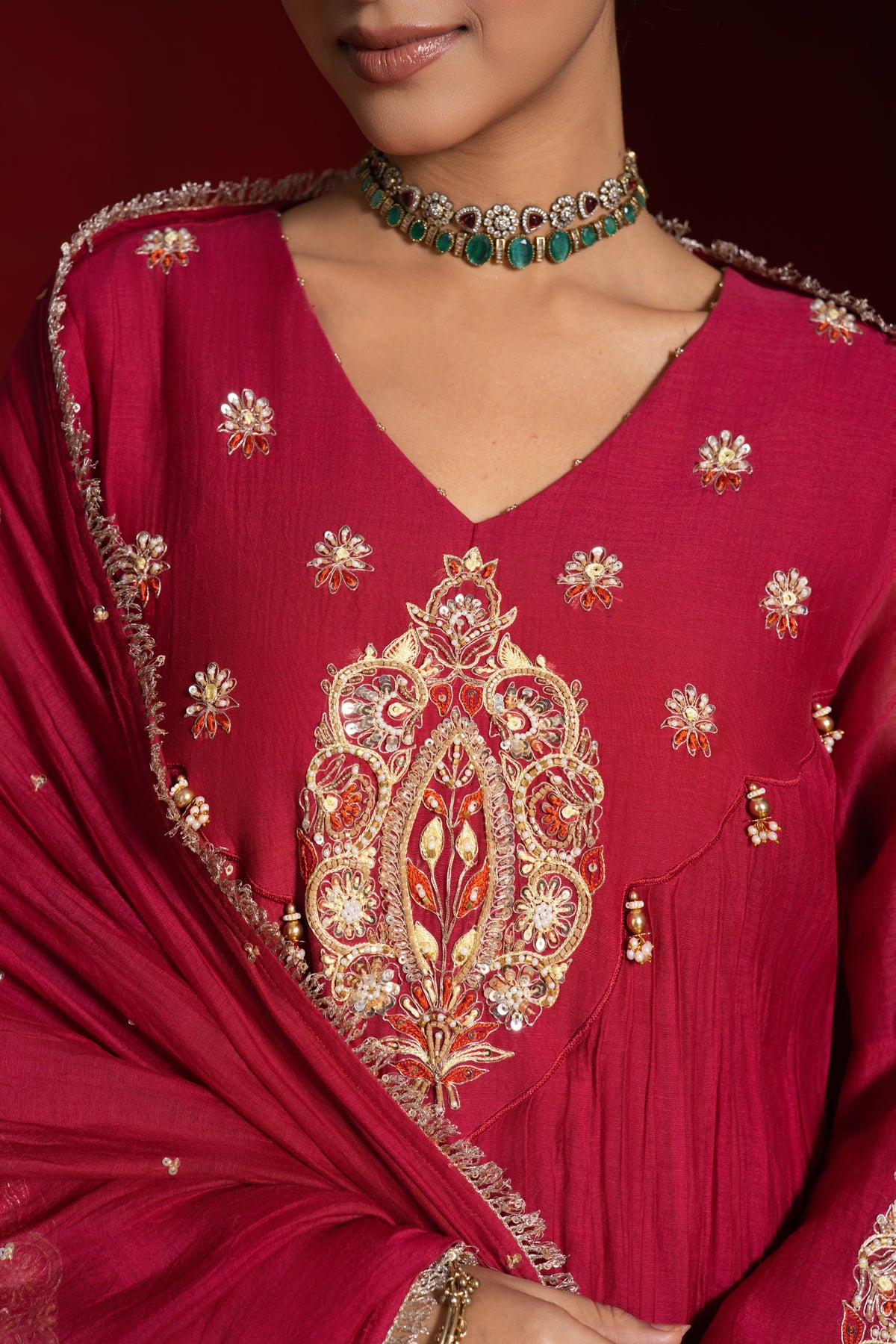 Cherry Marodi Kurta