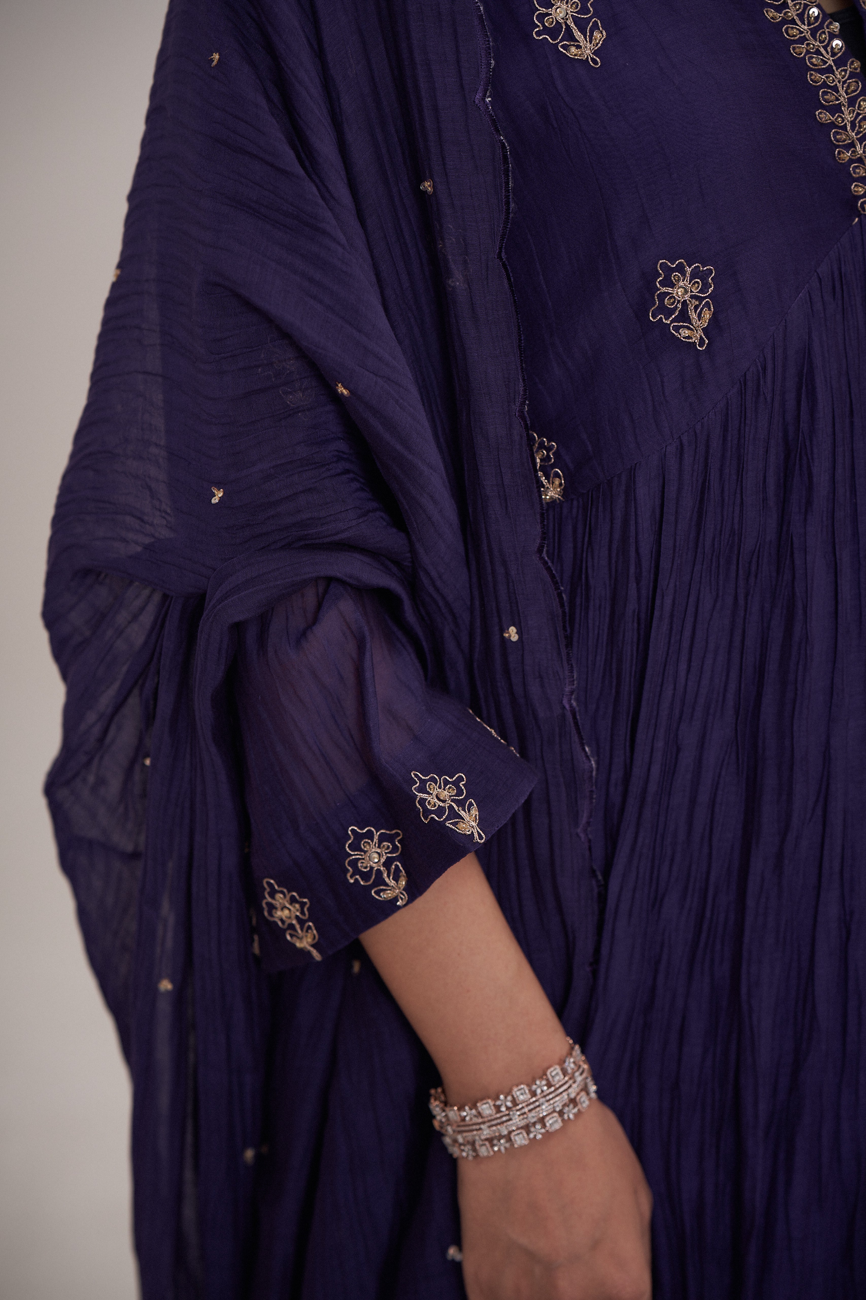 Mor Kurta Pant Set