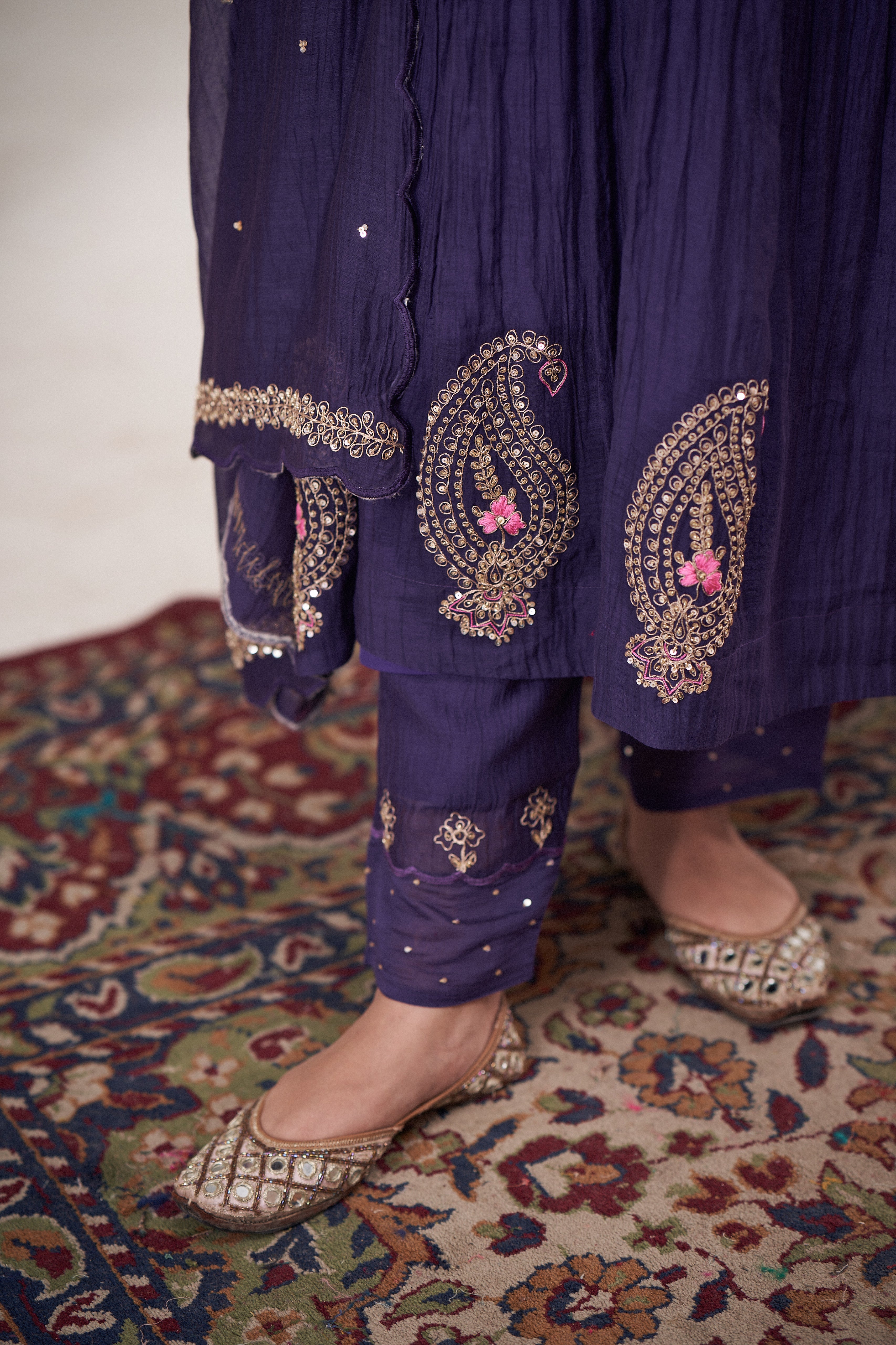 Mor Kurta Pant Set