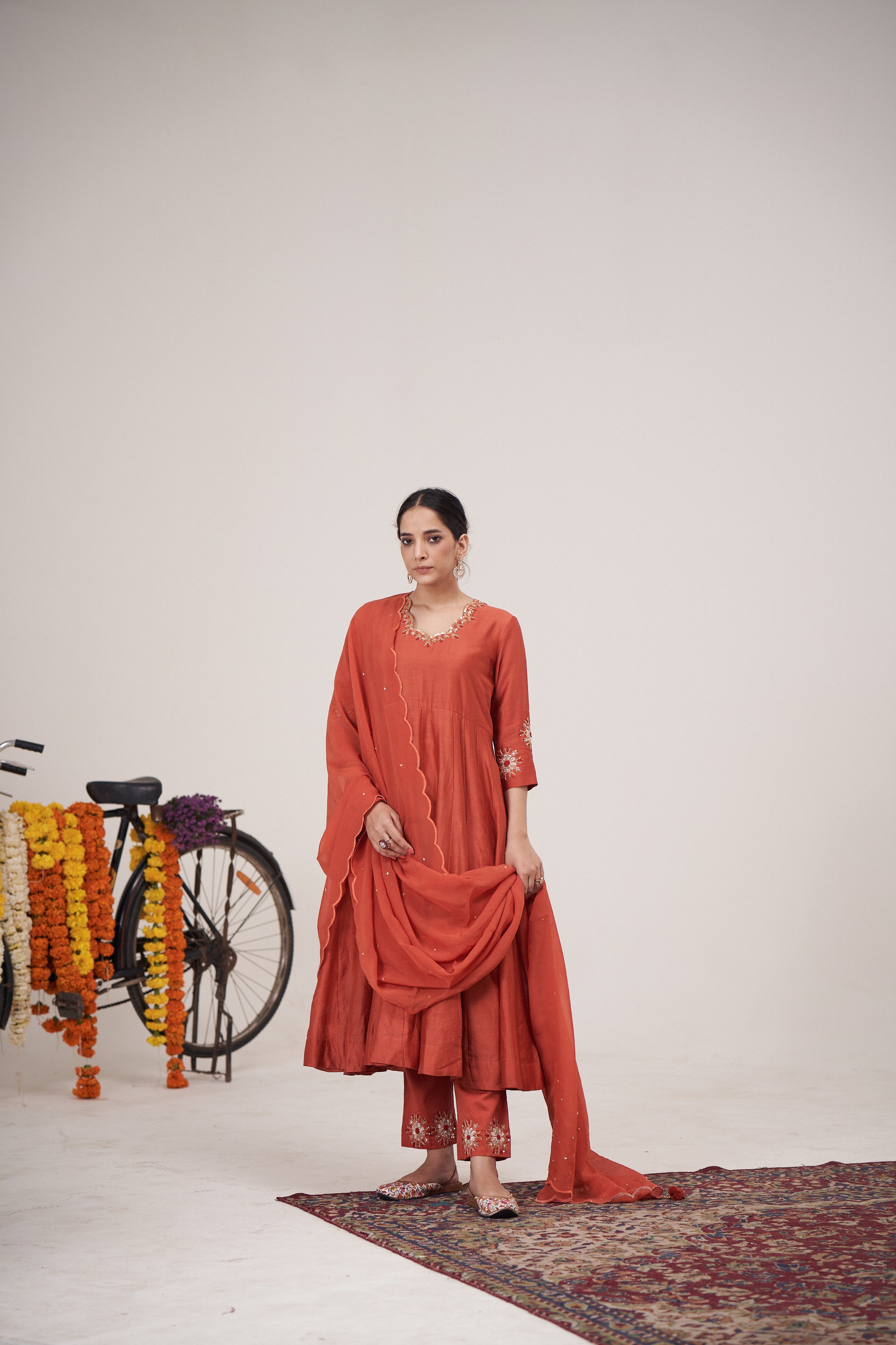 Pittaya Anarkali Set