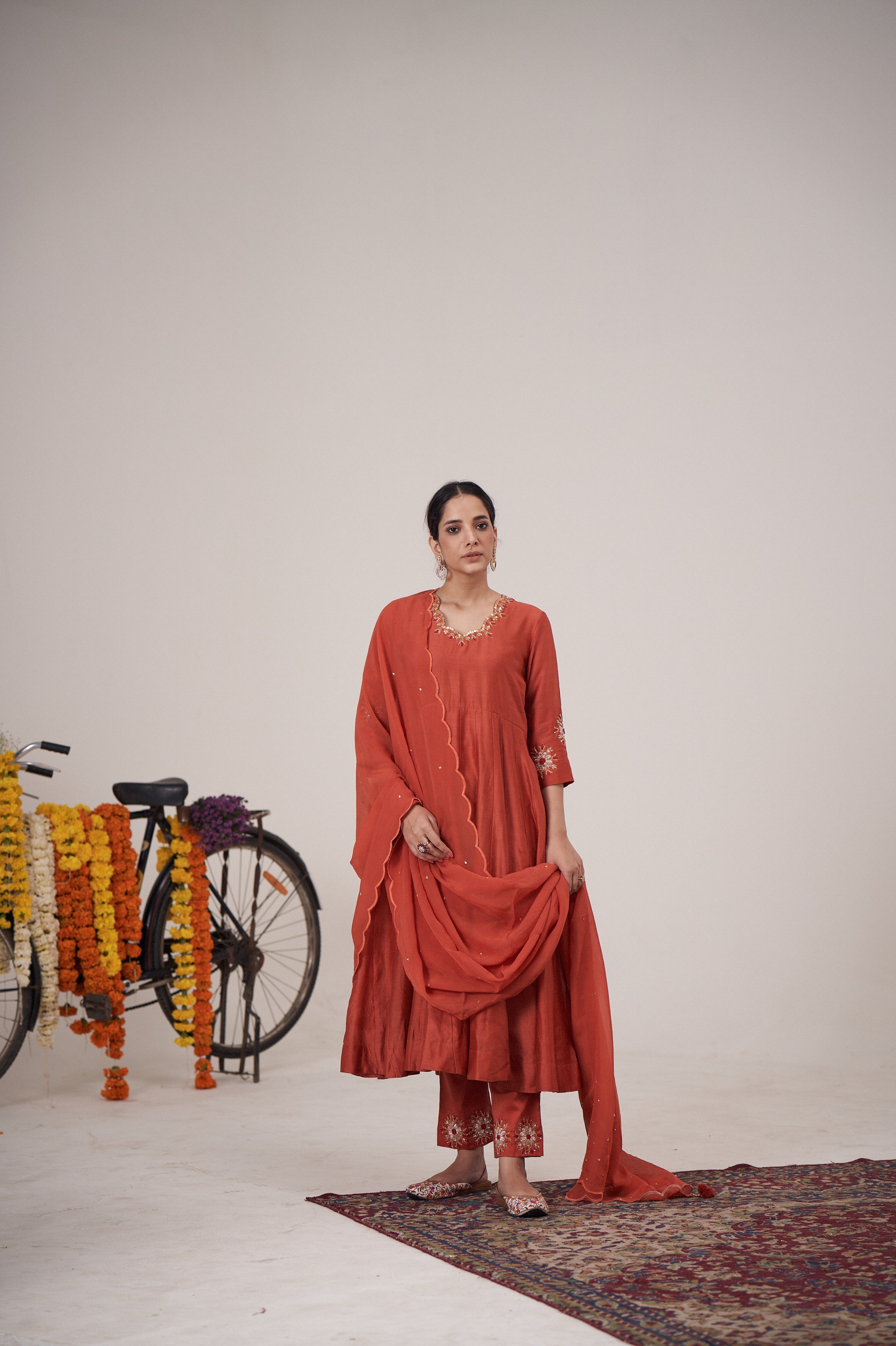 Pittaya Anarkali Set