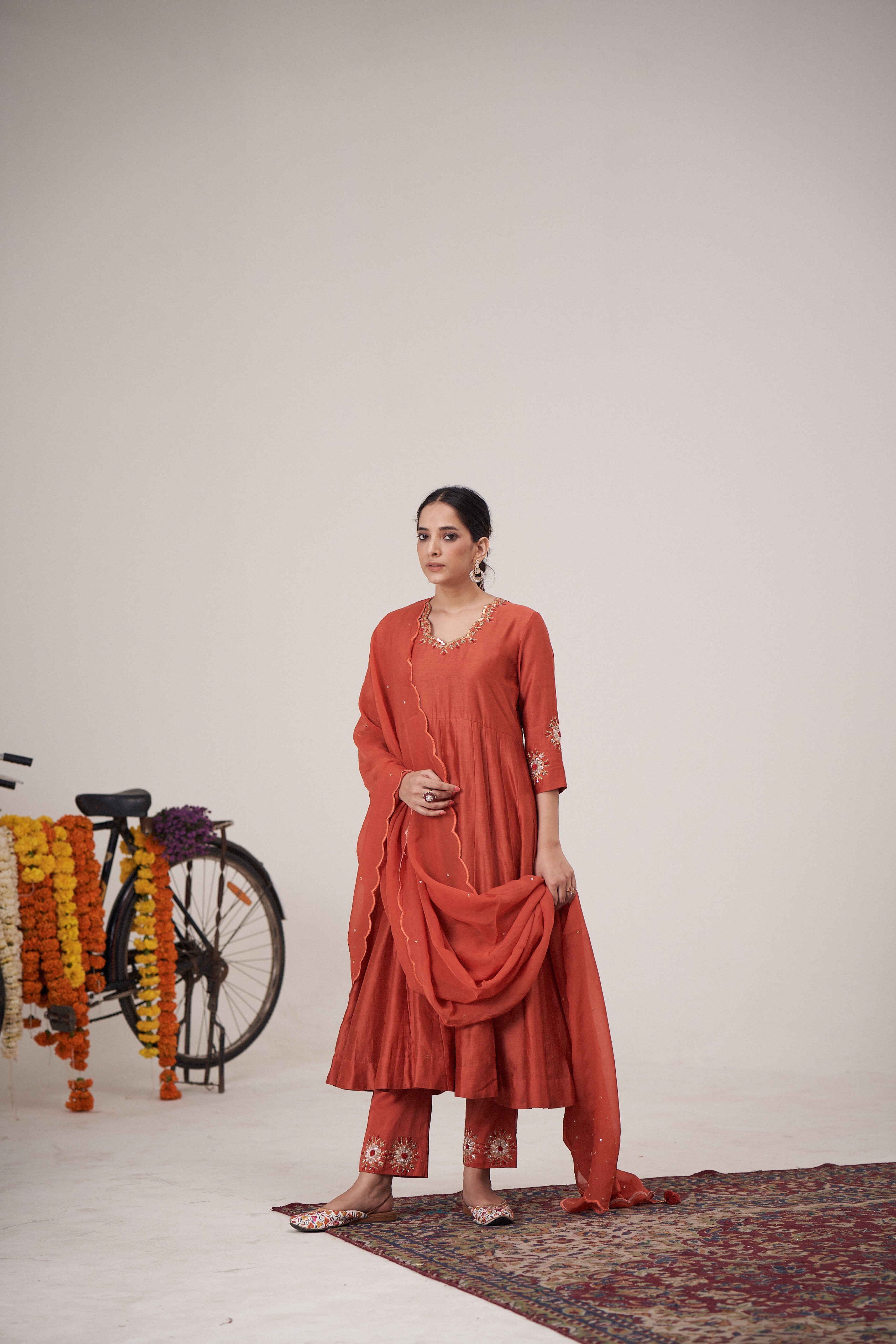 Pittaya Anarkali Set