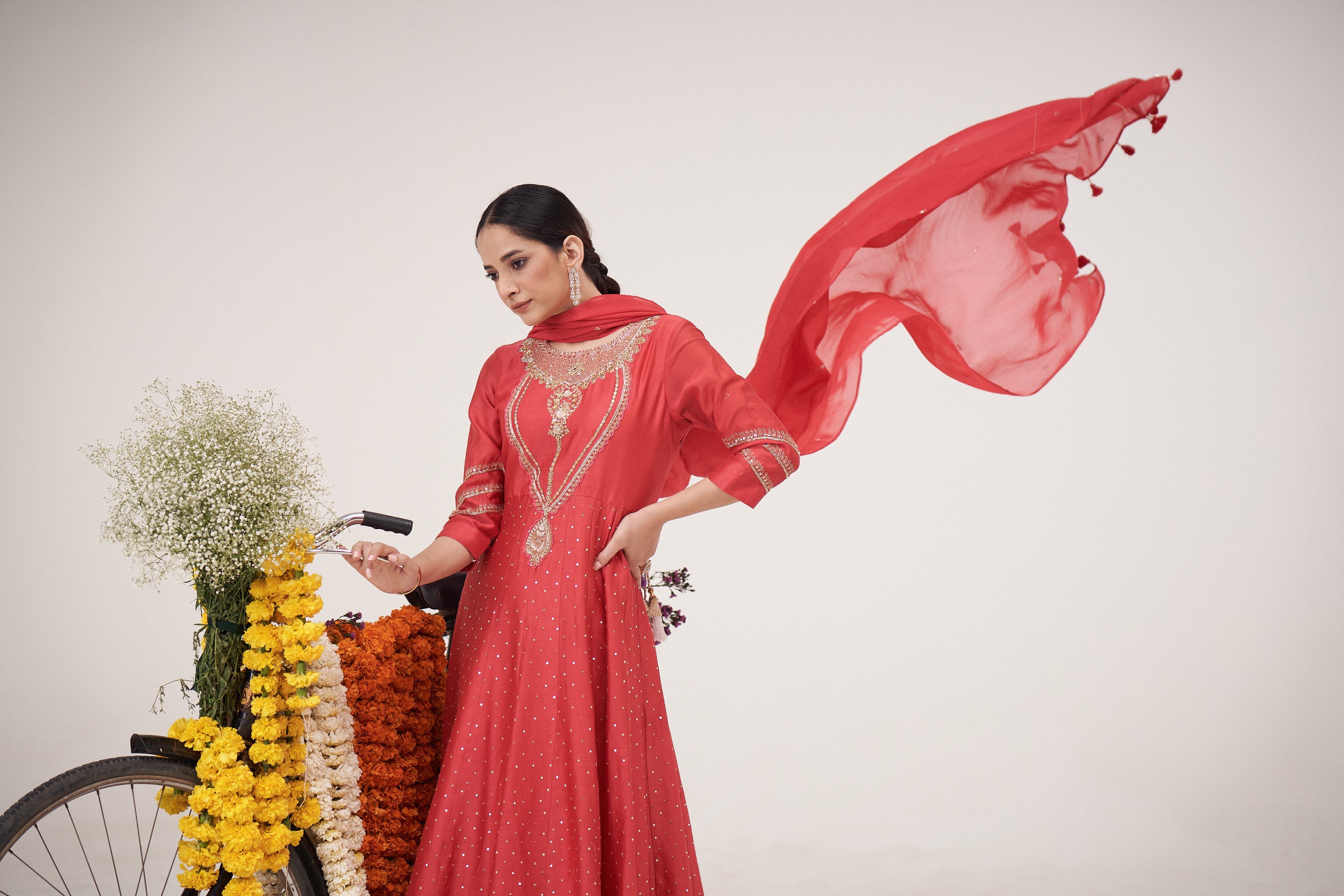 Kesariya Keri Anarkali