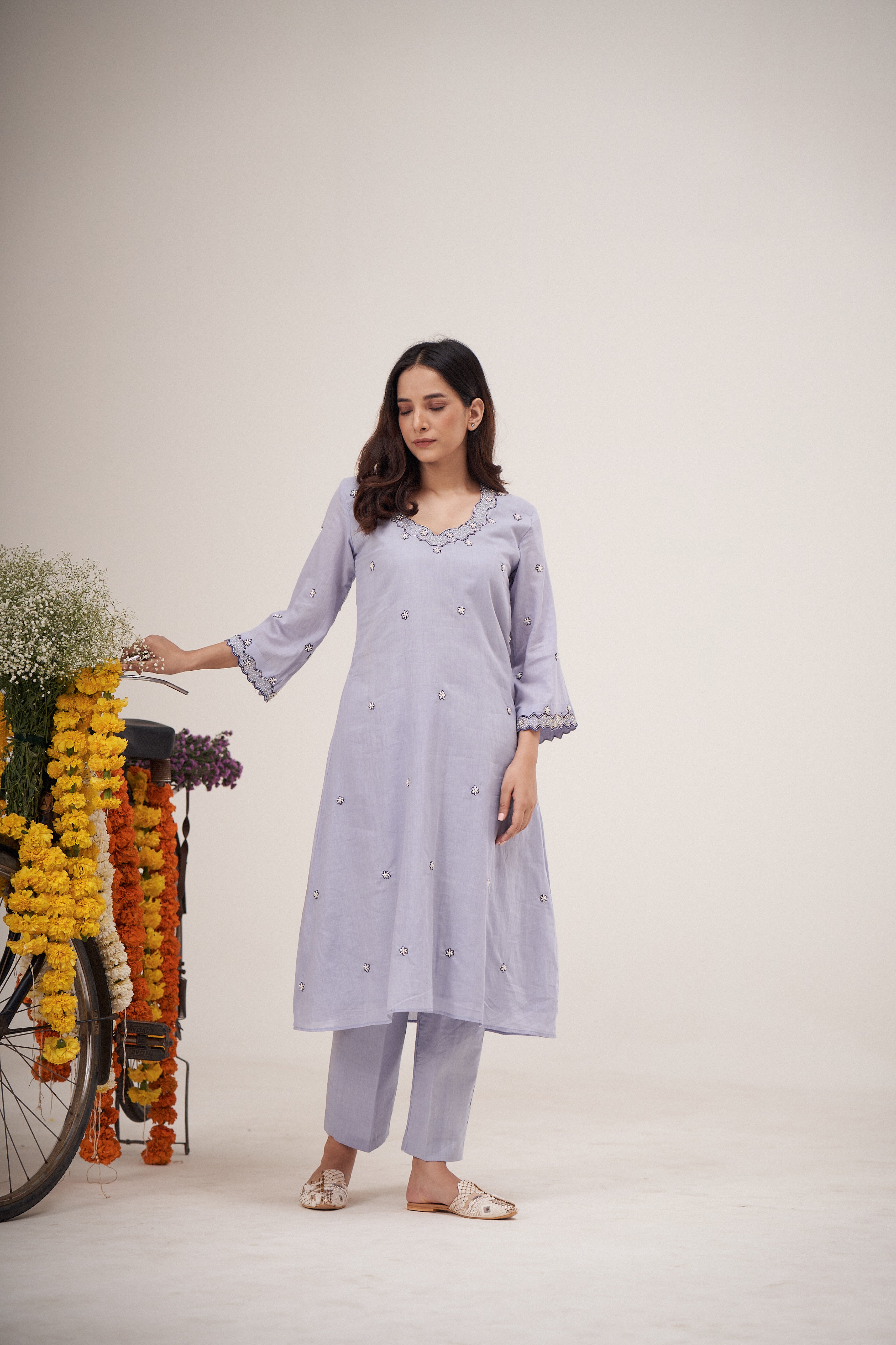 Baadal moti Kurta Set
