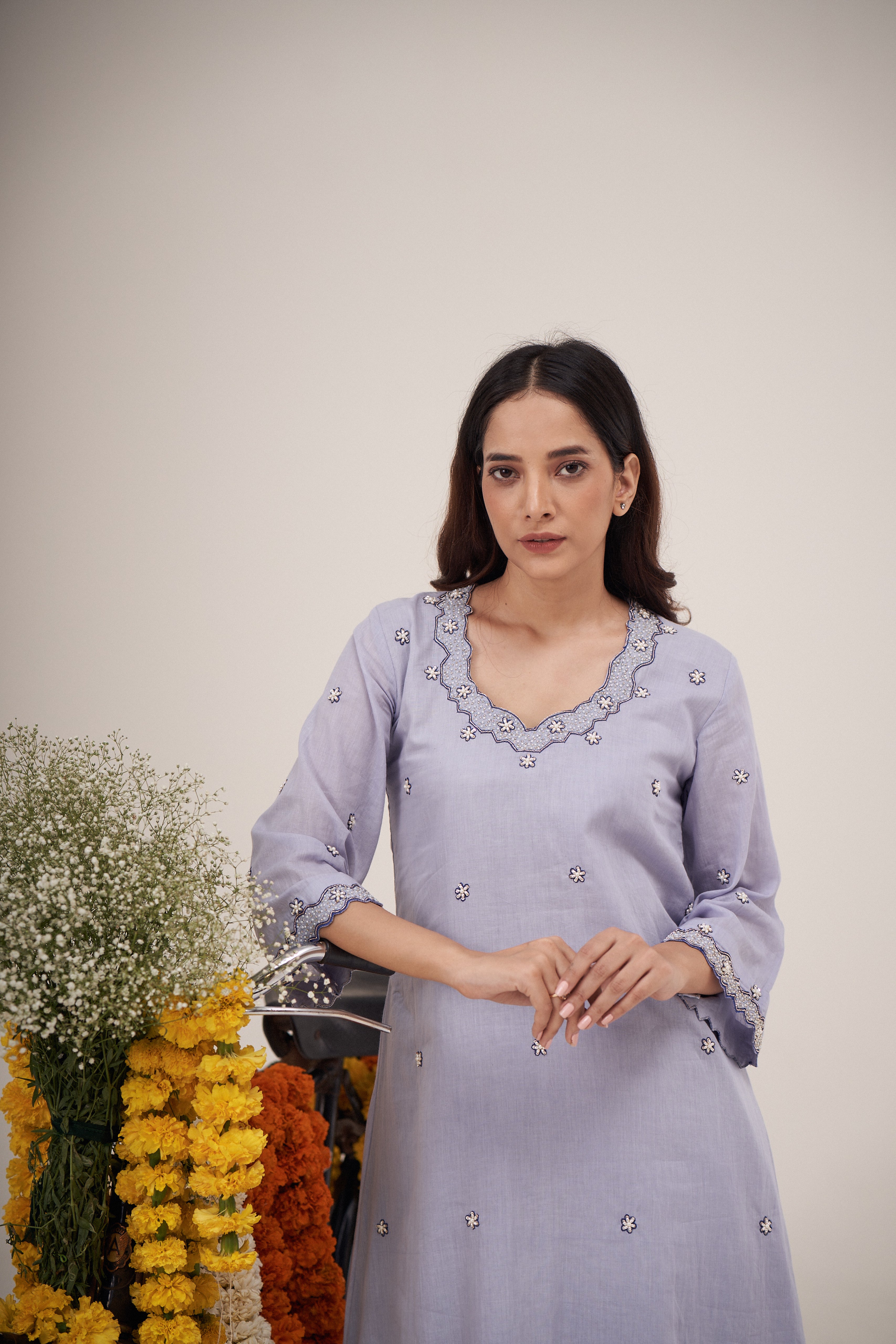 Baadal moti Kurta Set