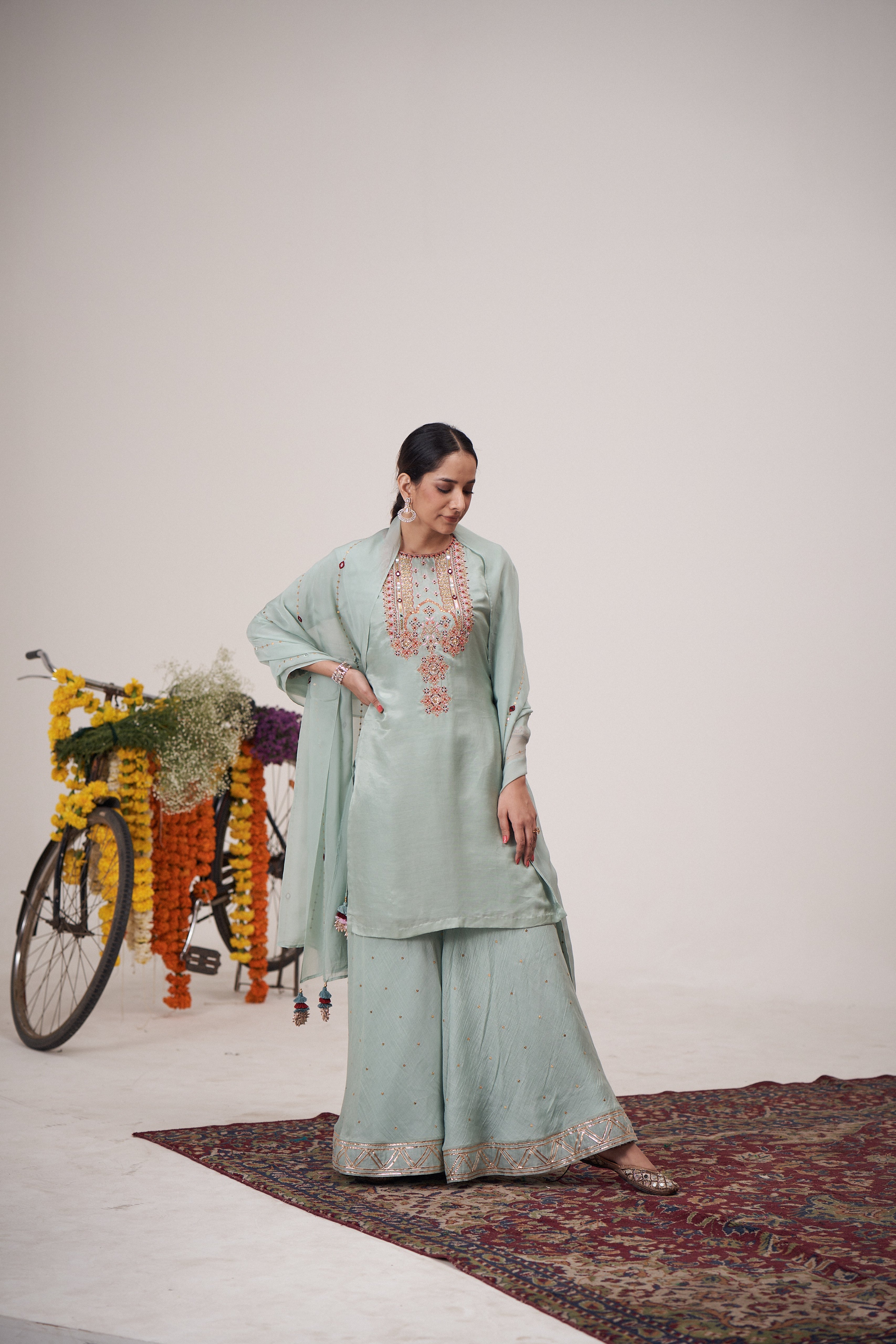 Safarnama Kurta Sharara Set