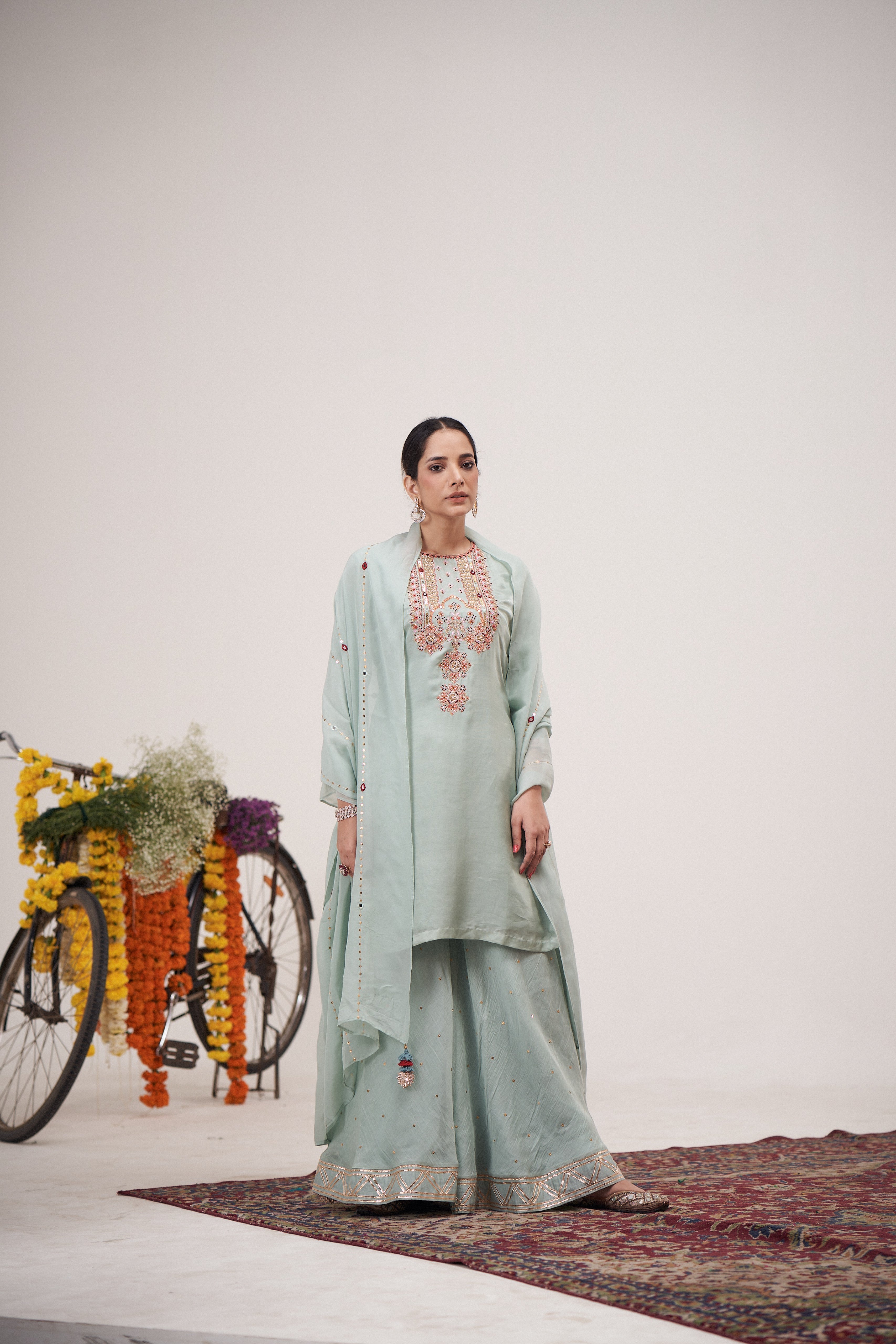 Safarnama Kurta Sharara Set