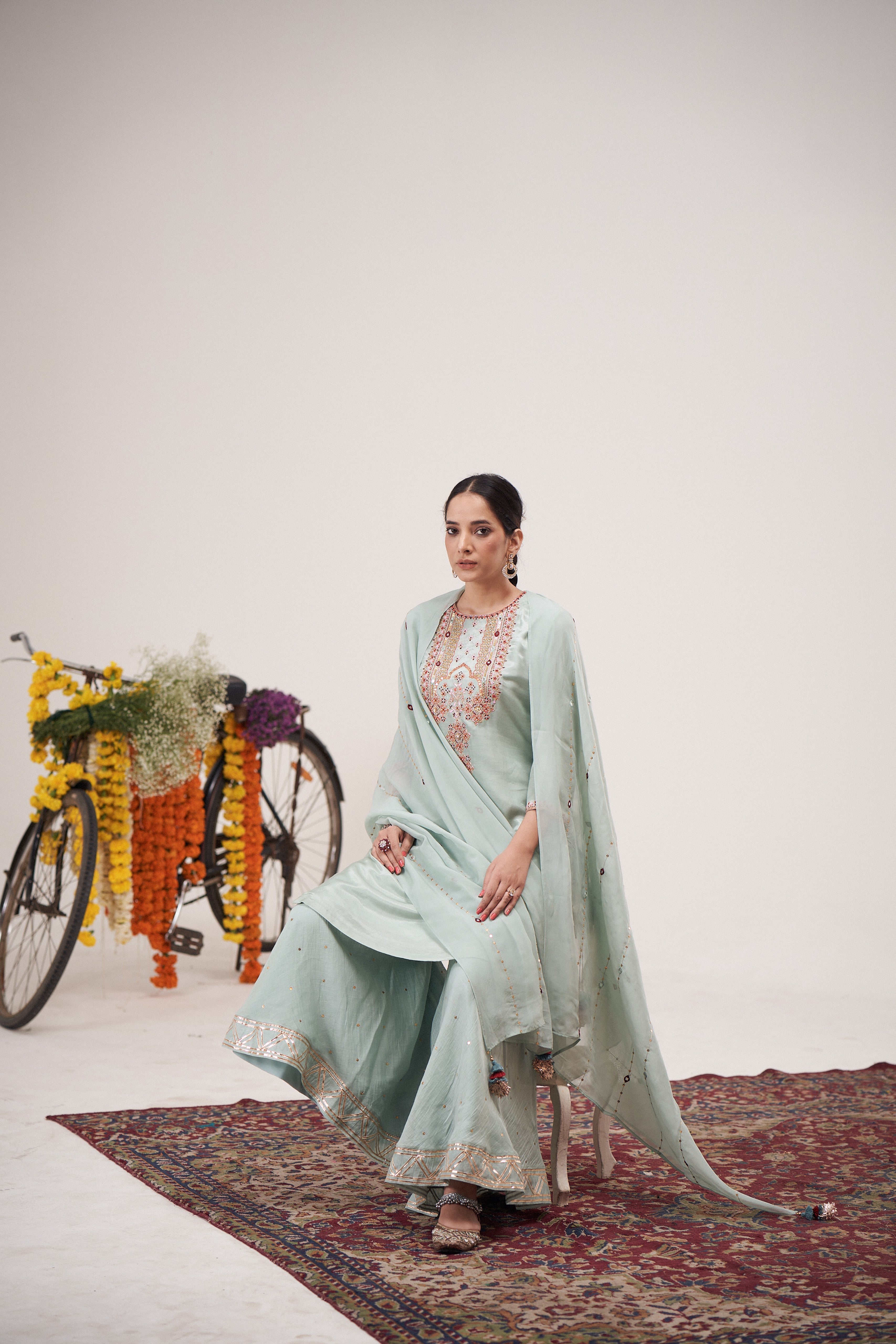 Safarnama Kurta Sharara Set
