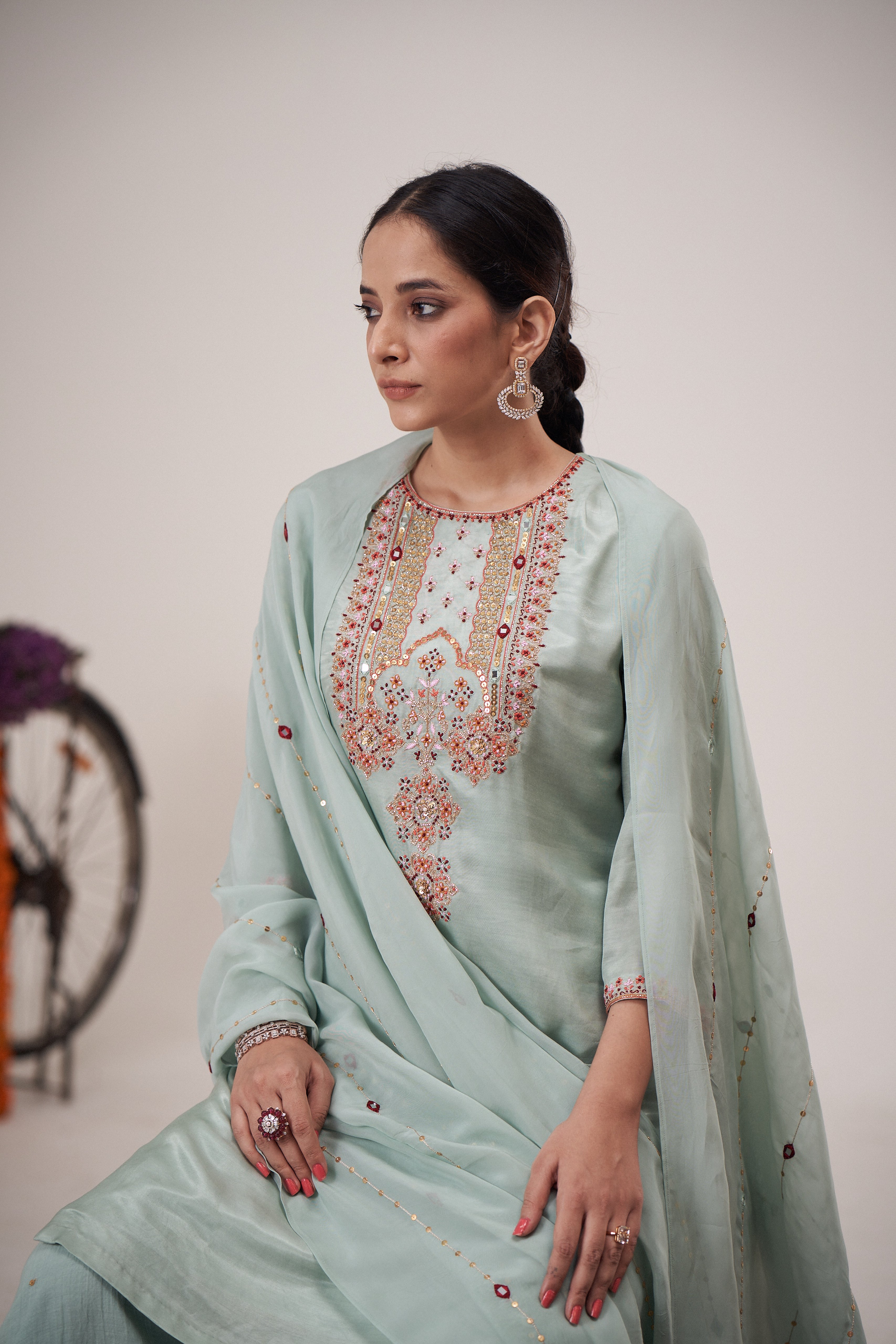 Safarnama Kurta Sharara Set