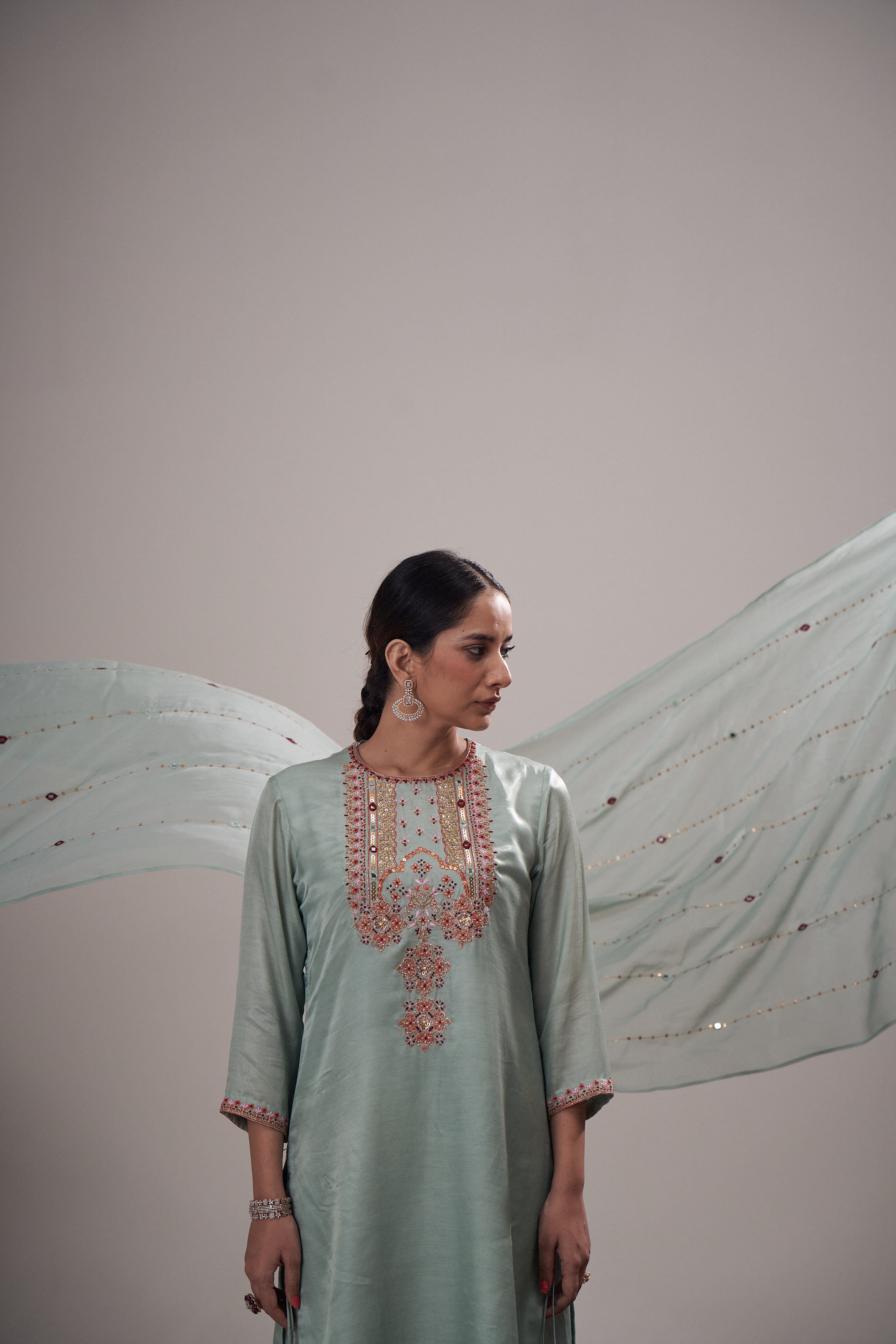 Safarnama Kurta Sharara Set
