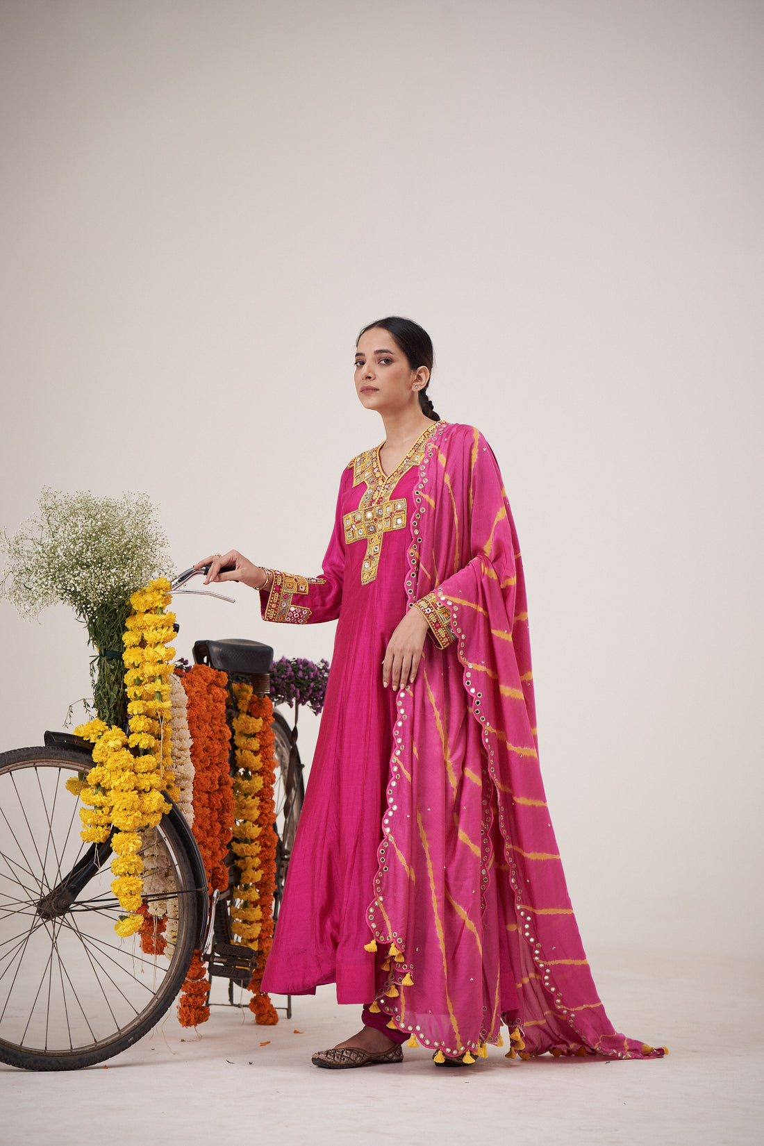 Sheesha Anarkali Set