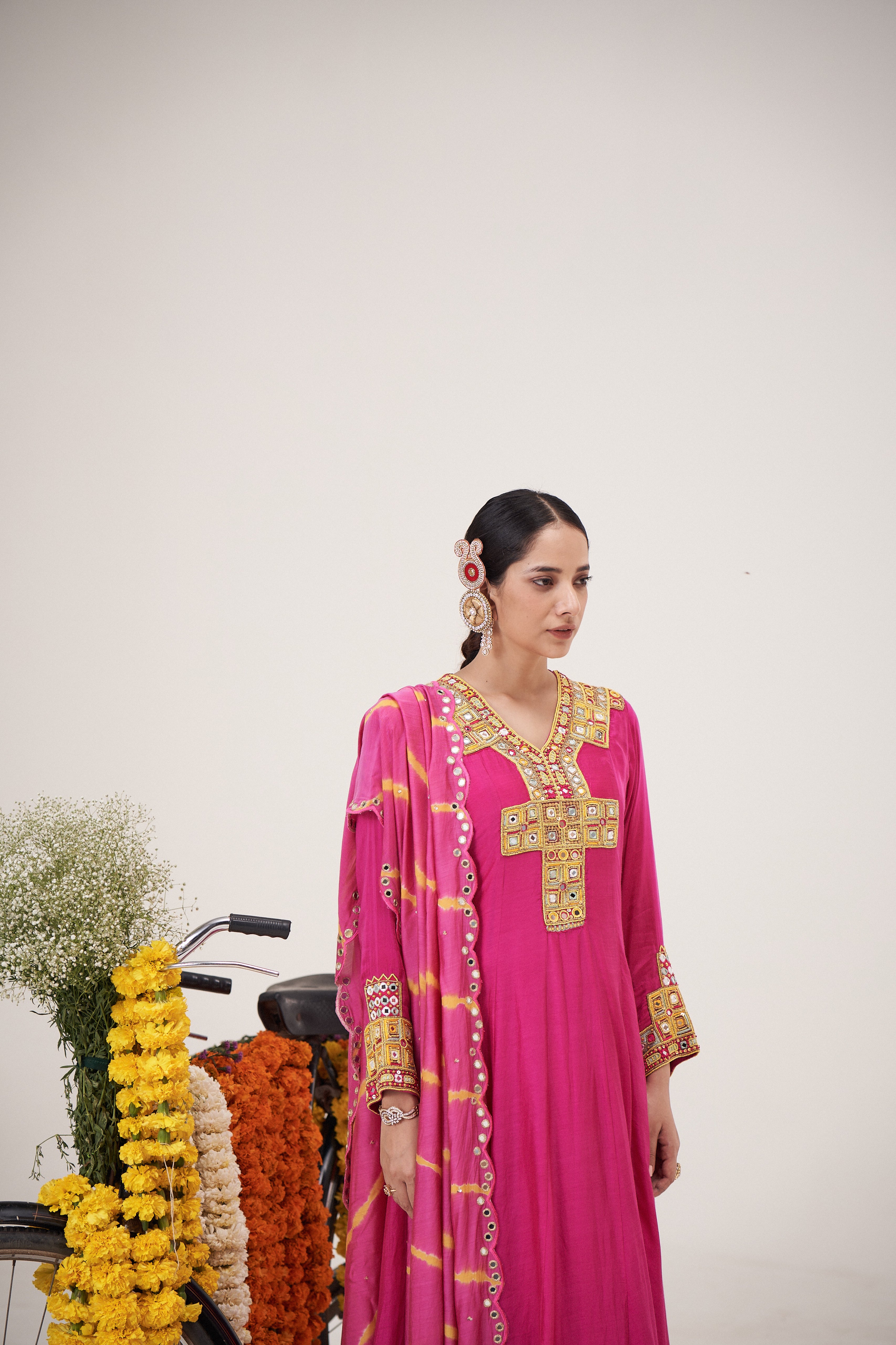 Sheesha Anarkali Set