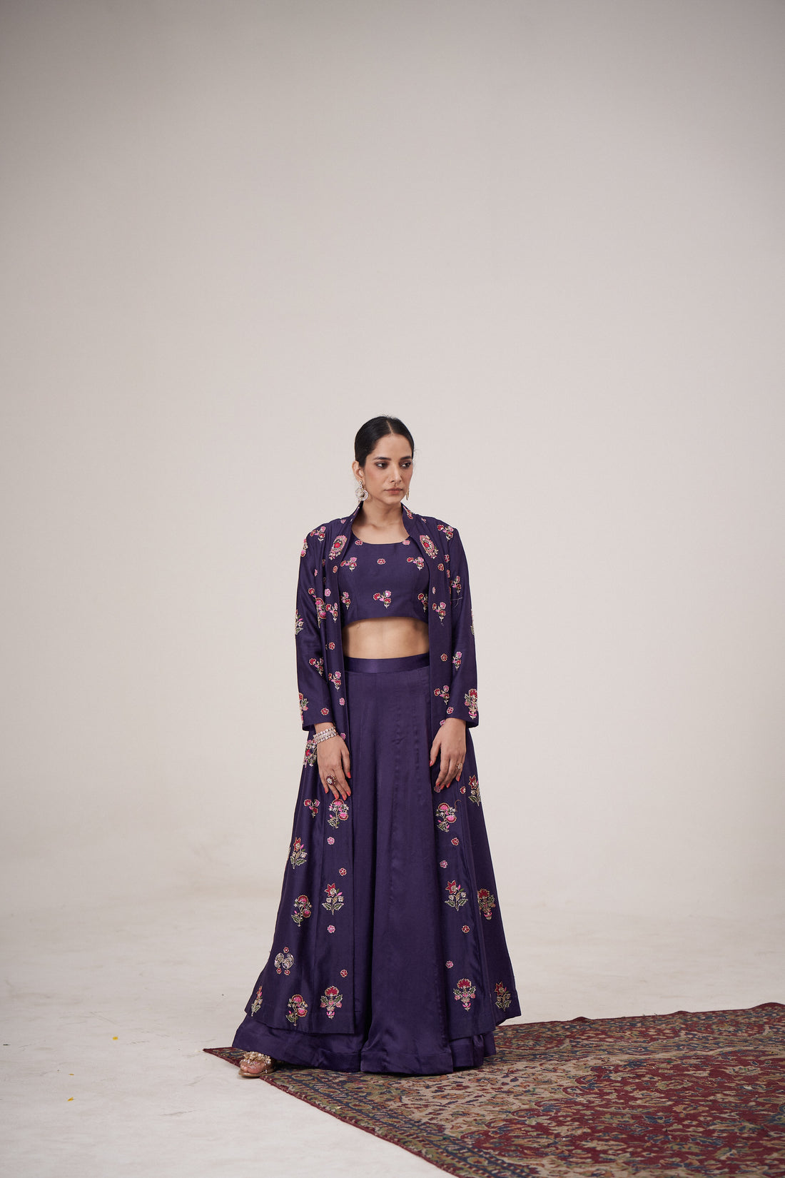 Phool Baag Jacket Ghaghra Set