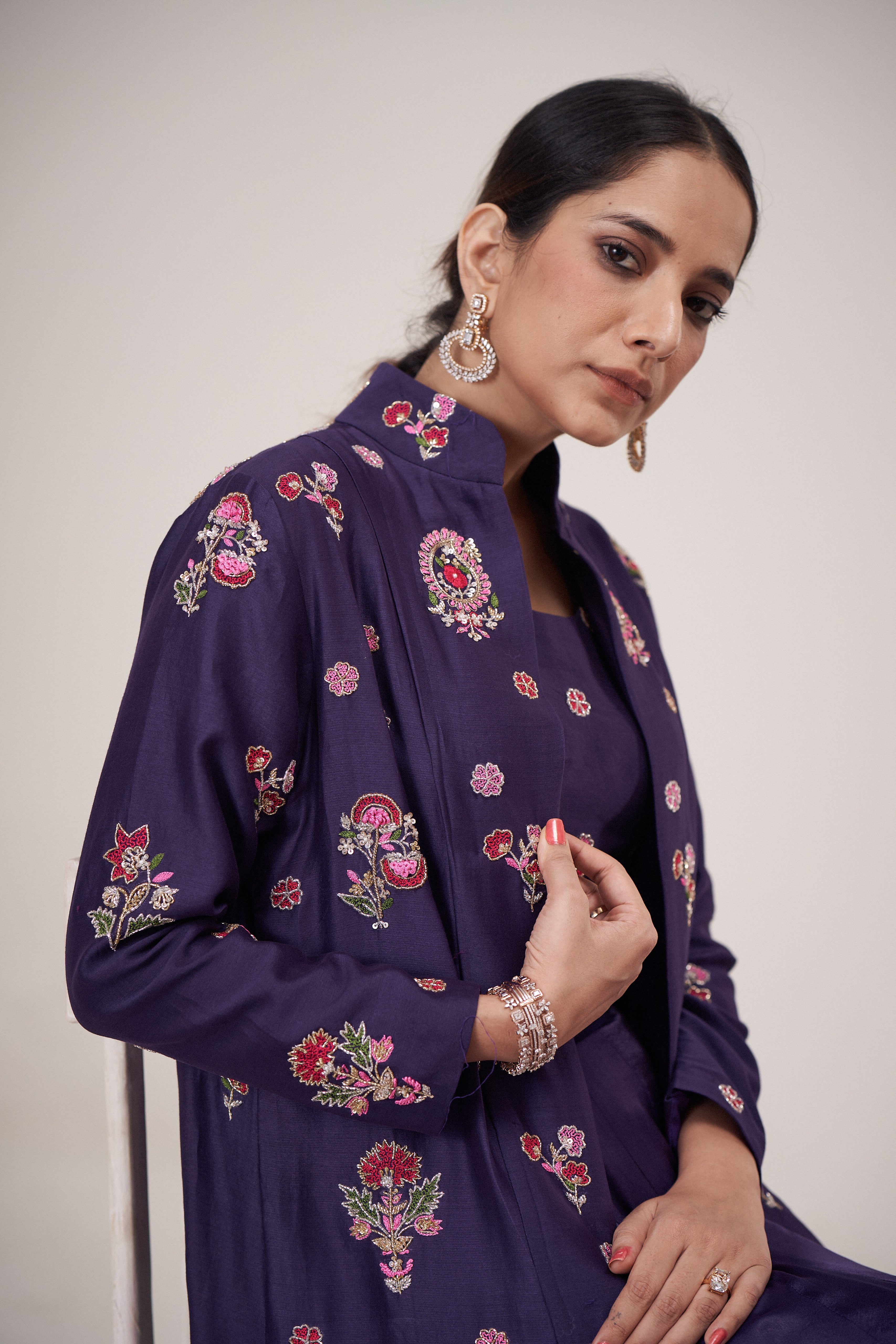 Phool Baag Jacket Ghaghra Set