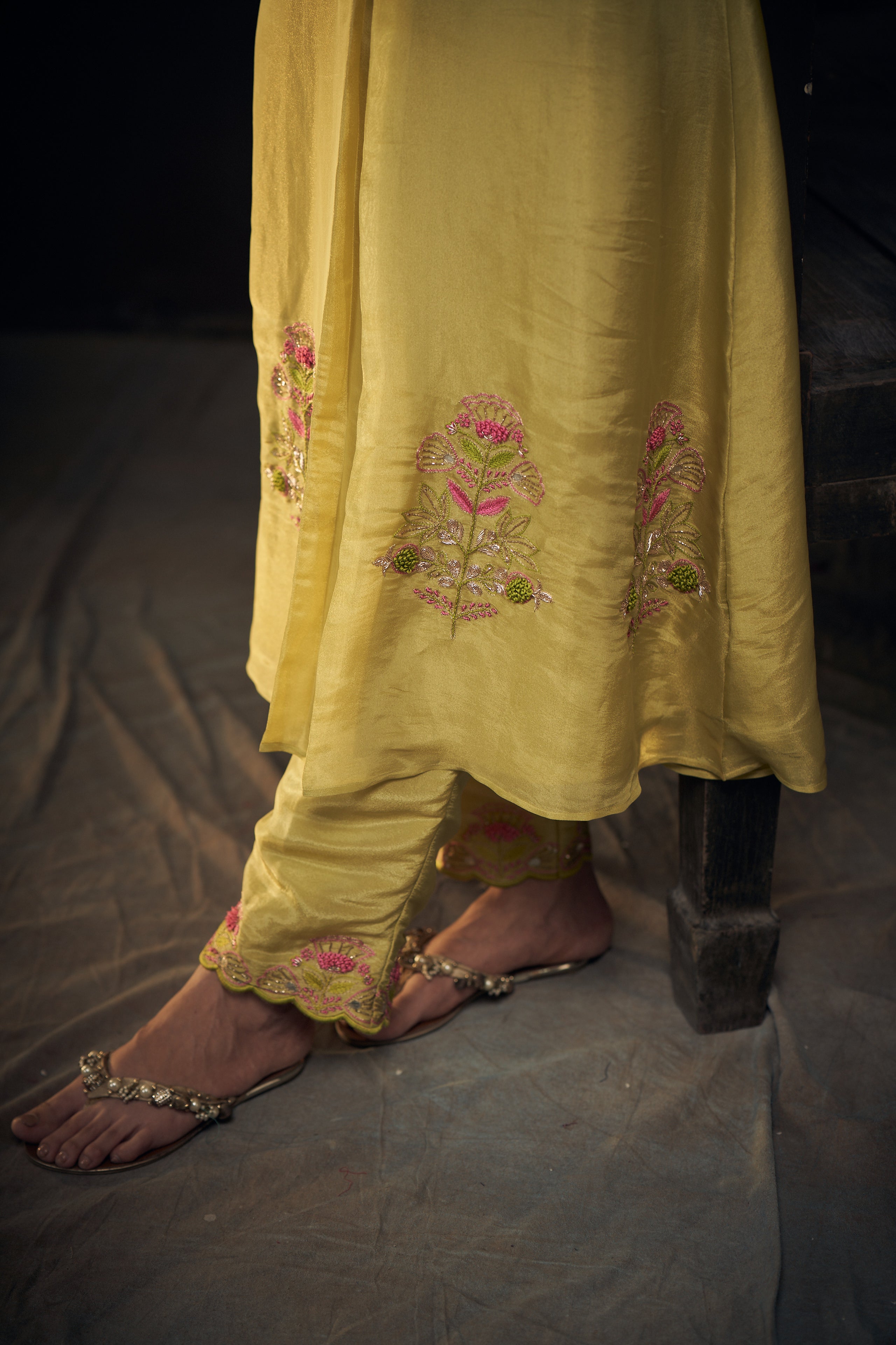 Baag Pleat Kurta Set