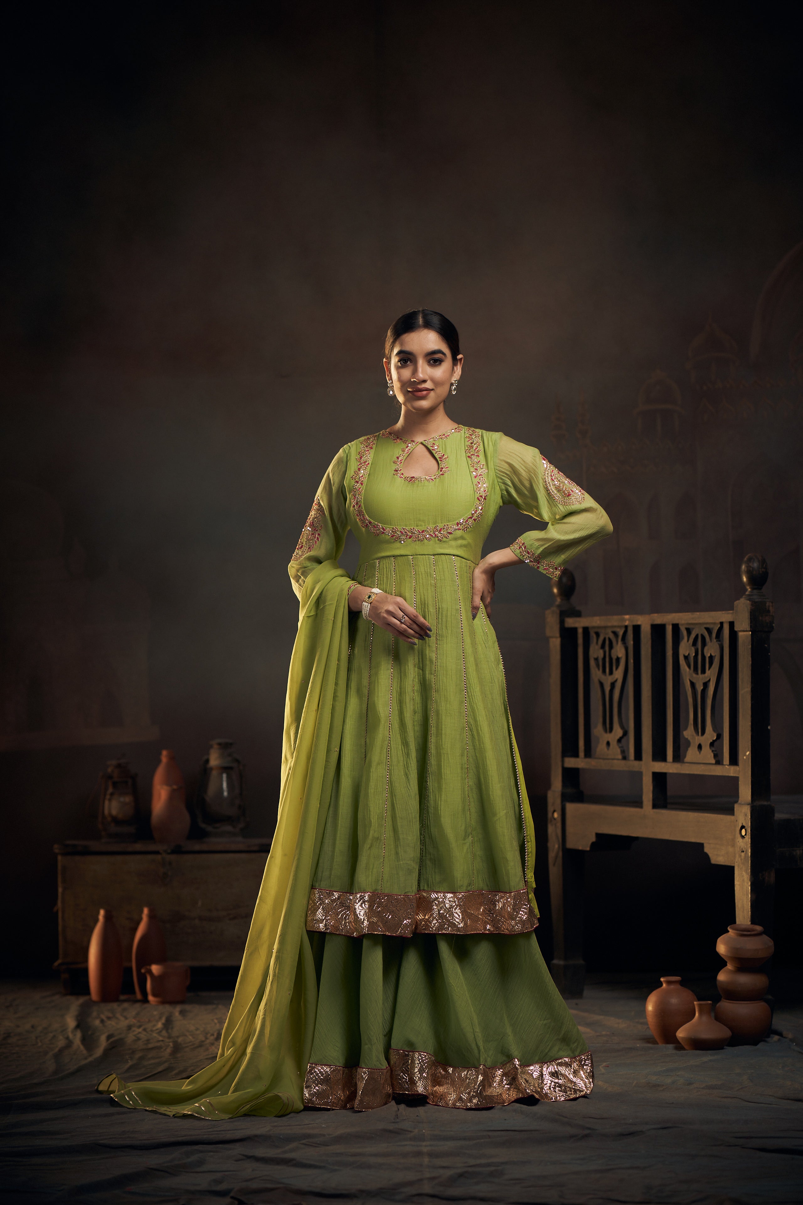 Sufi Sharara Set