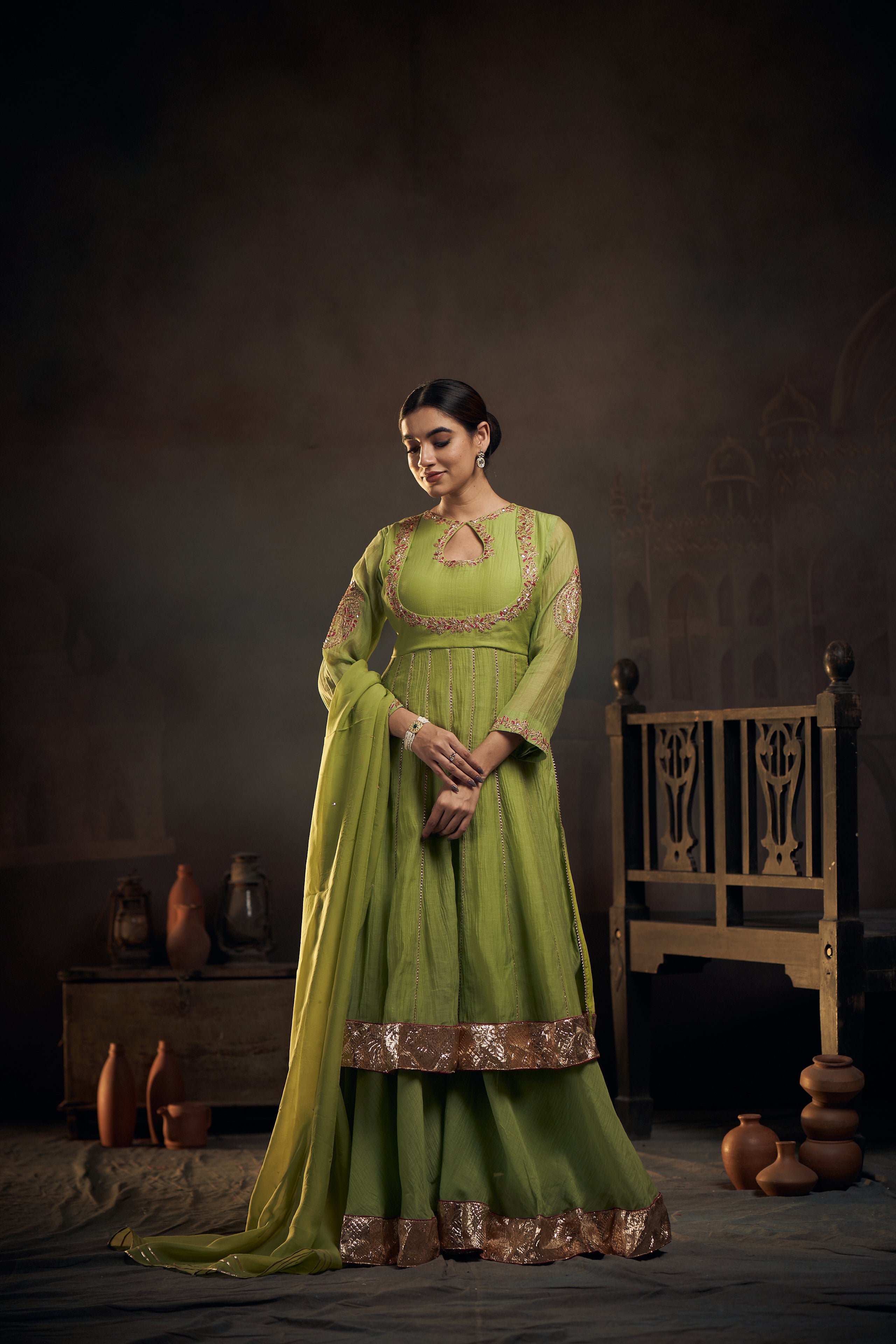 Sufi Sharara Set