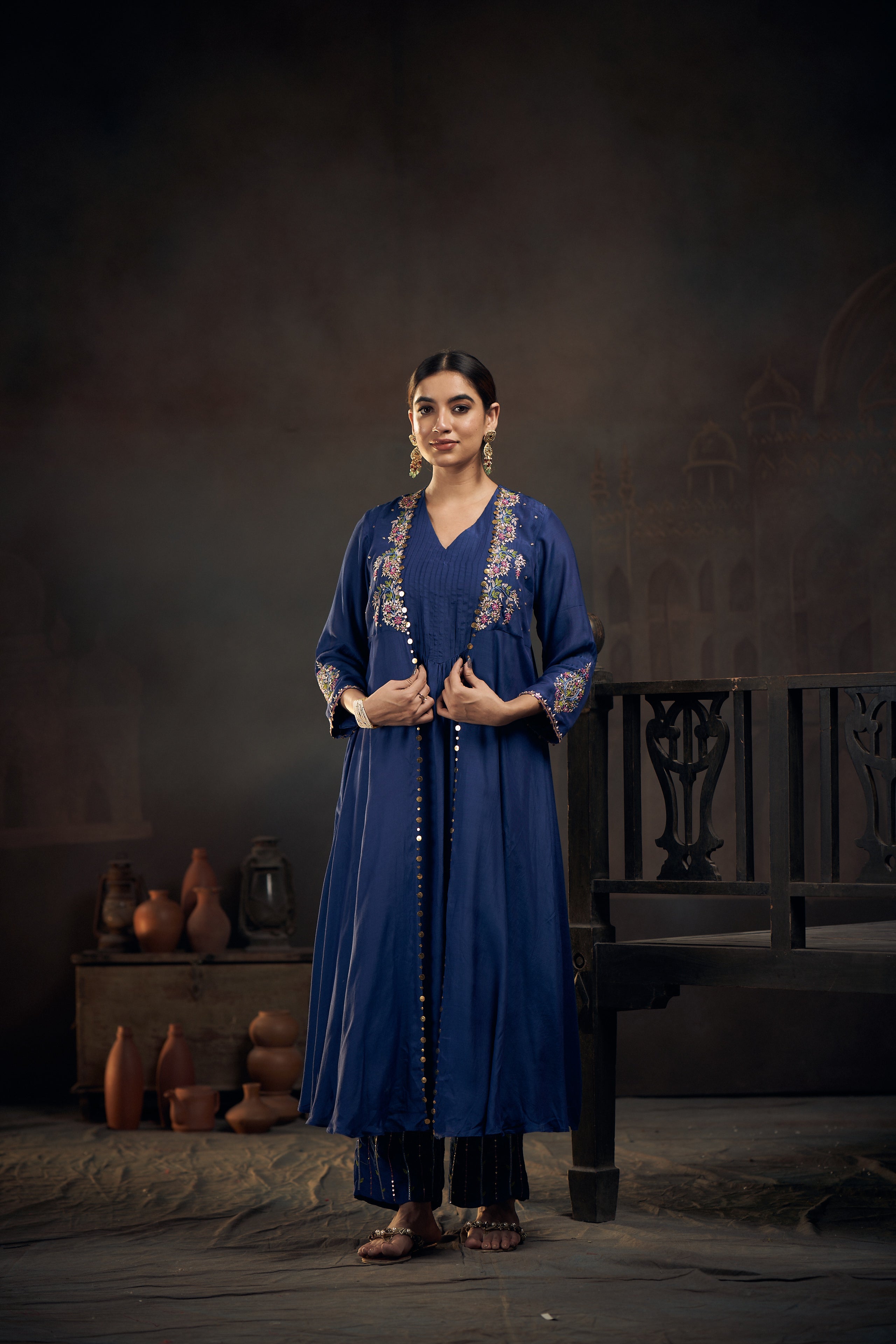 Royal Blue Jacket set
