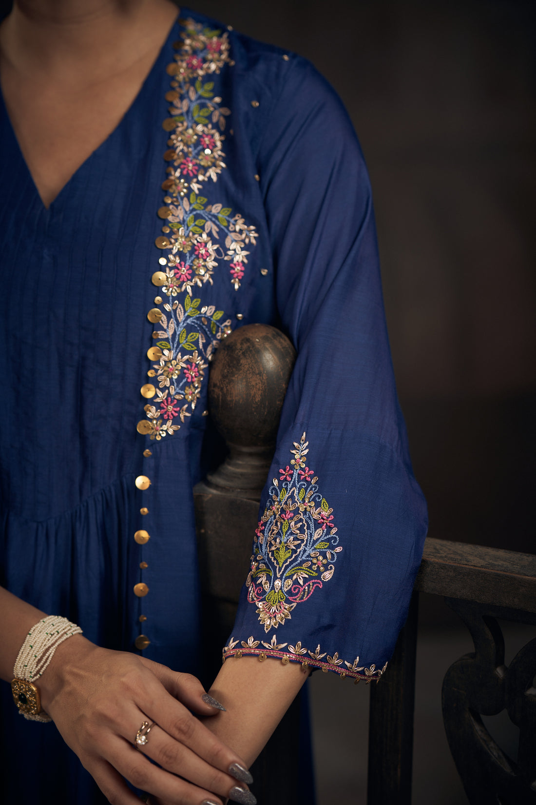 Royal Blue Jacket set