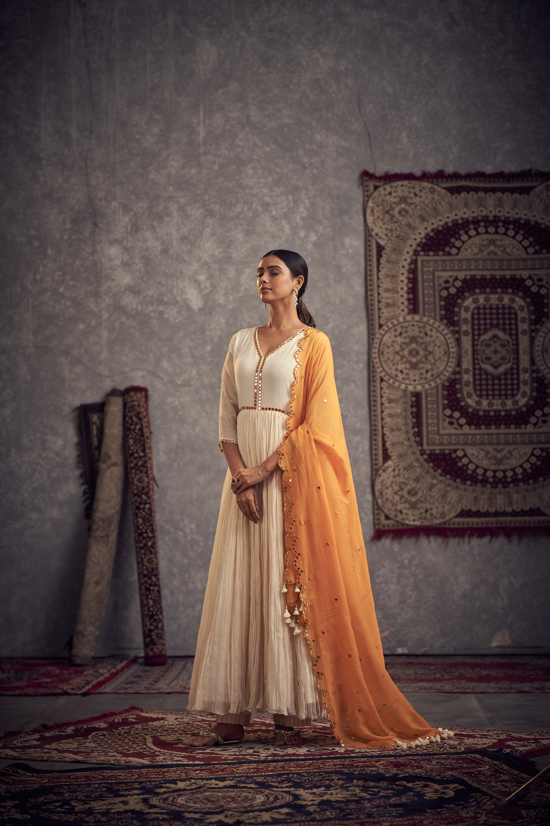 Haseena anarkali set