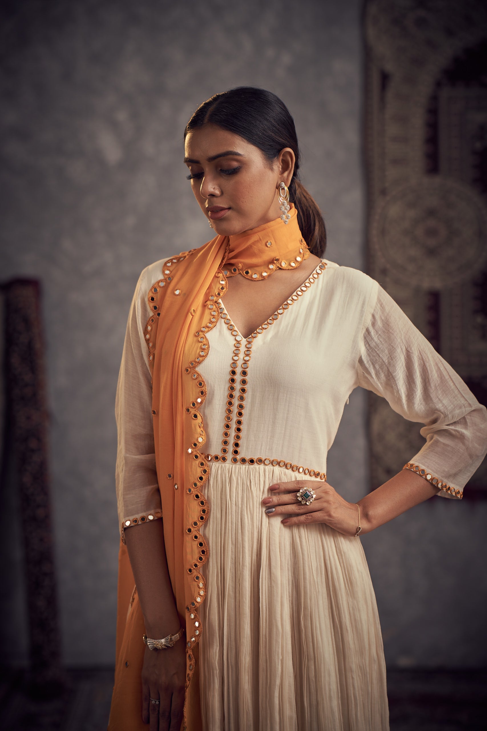 Haseena anarkali set