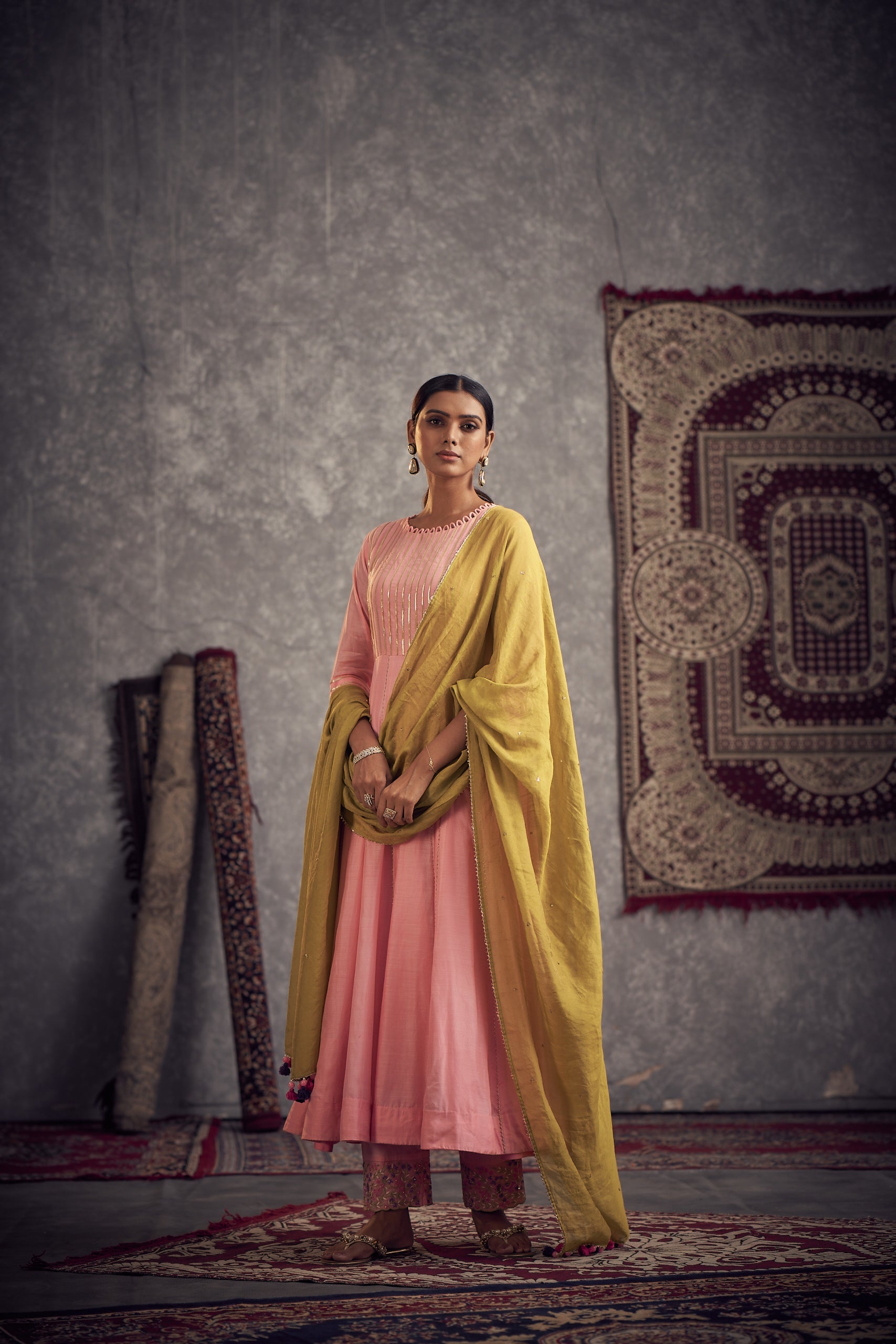 Ghosla Anarkali set