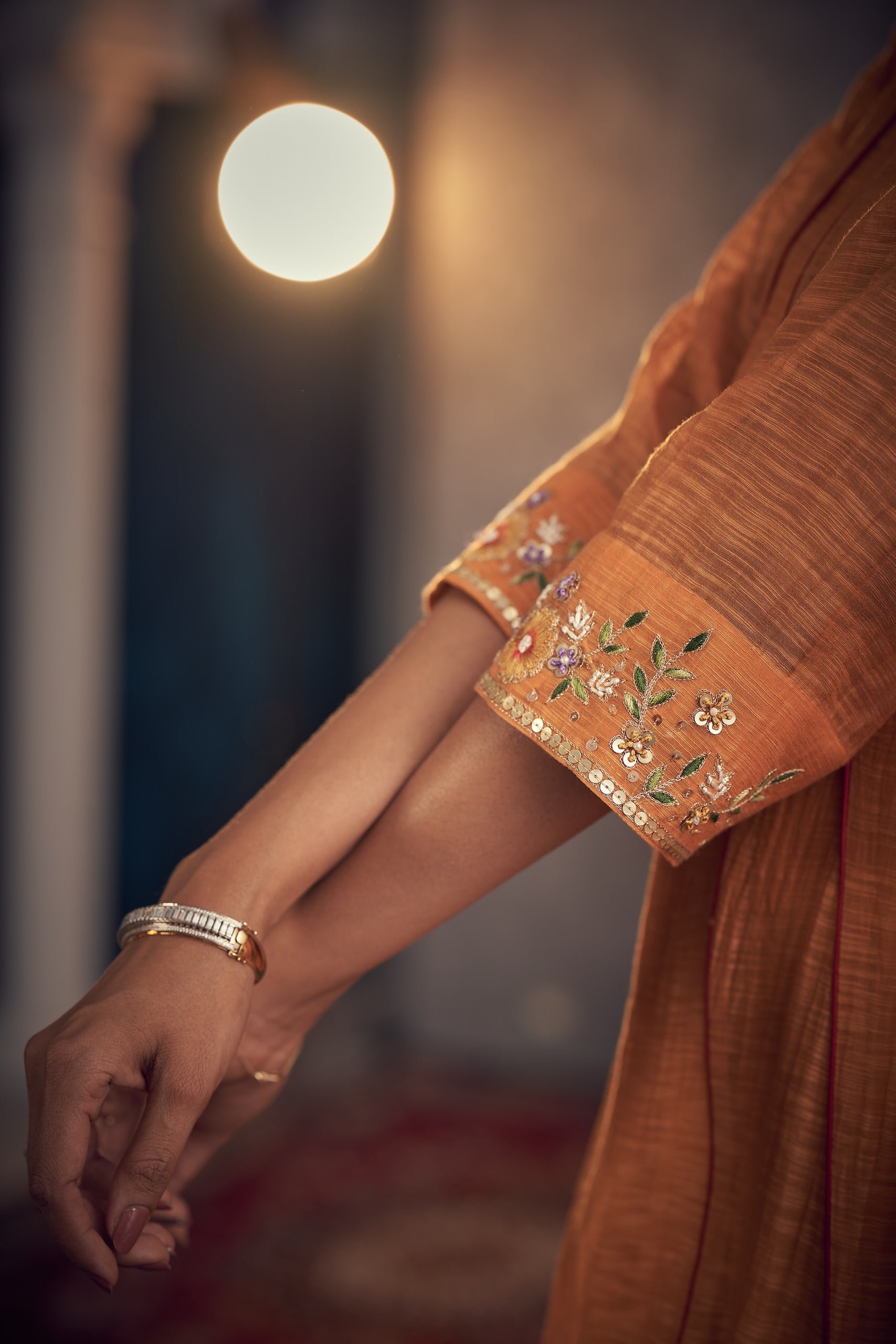 Meetho phool anarkali set