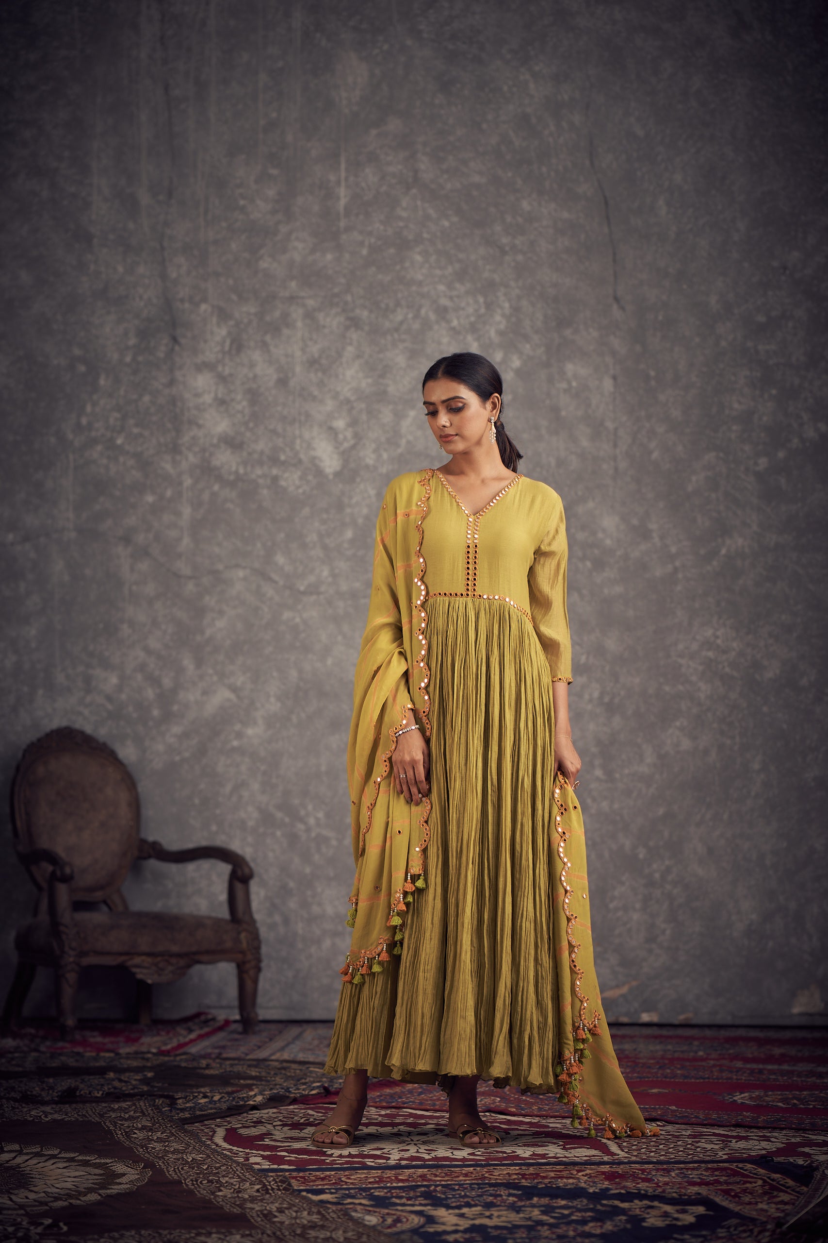 Haseena anarkali set