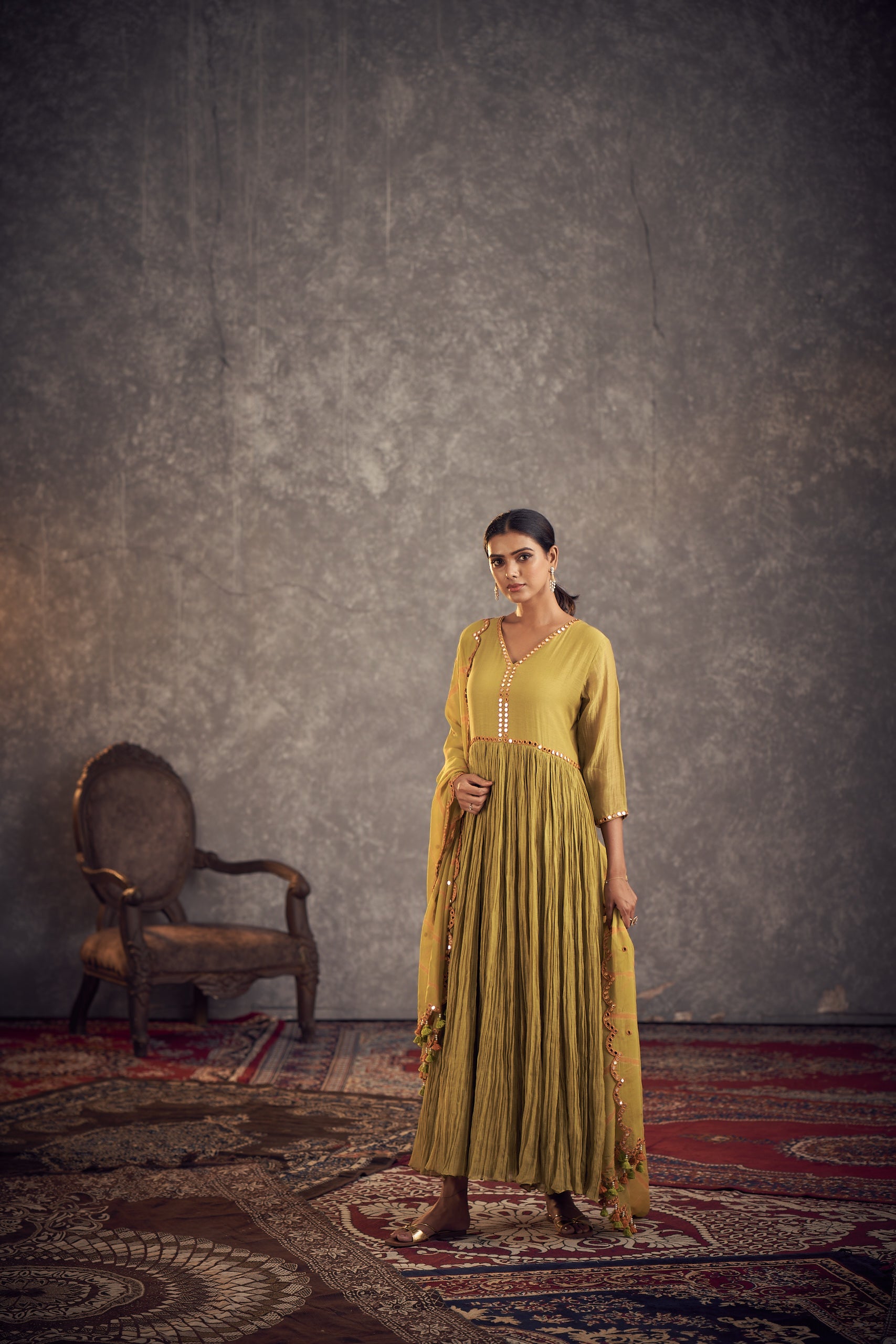 Haseena anarkali set