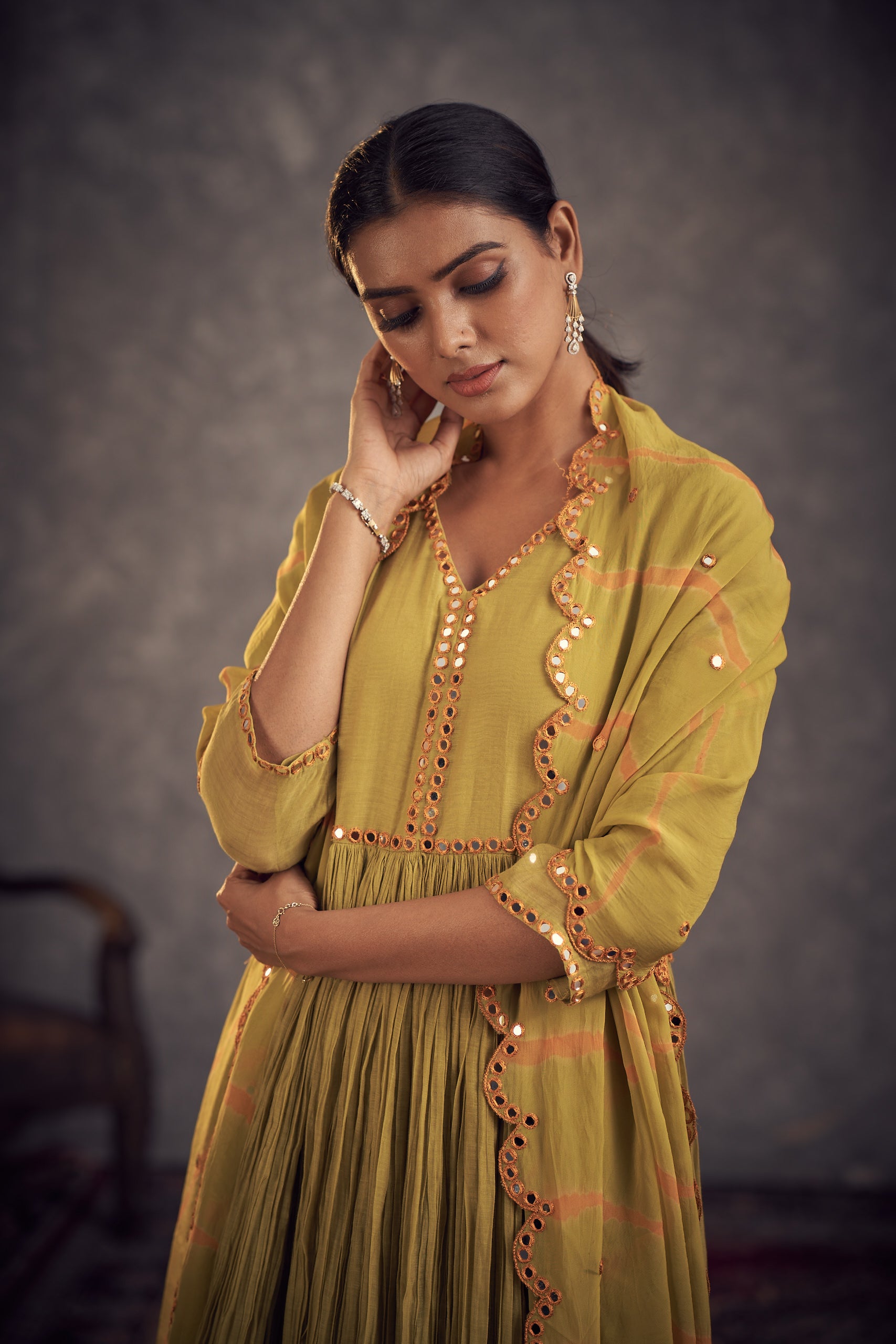 Haseena anarkali set