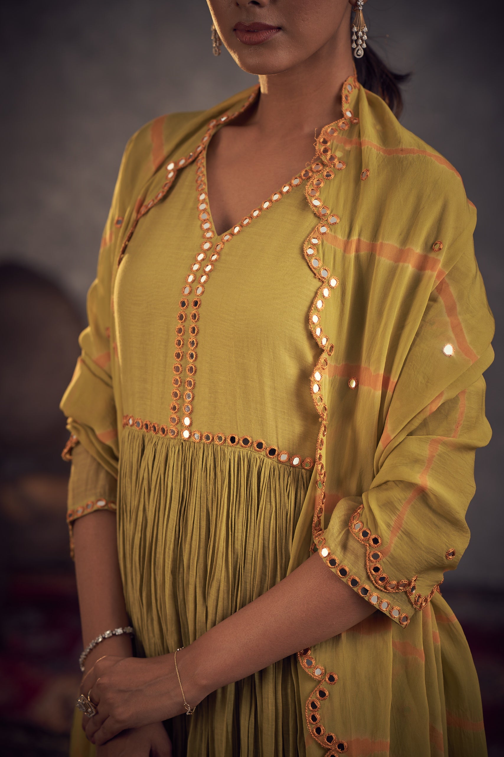 Haseena anarkali set