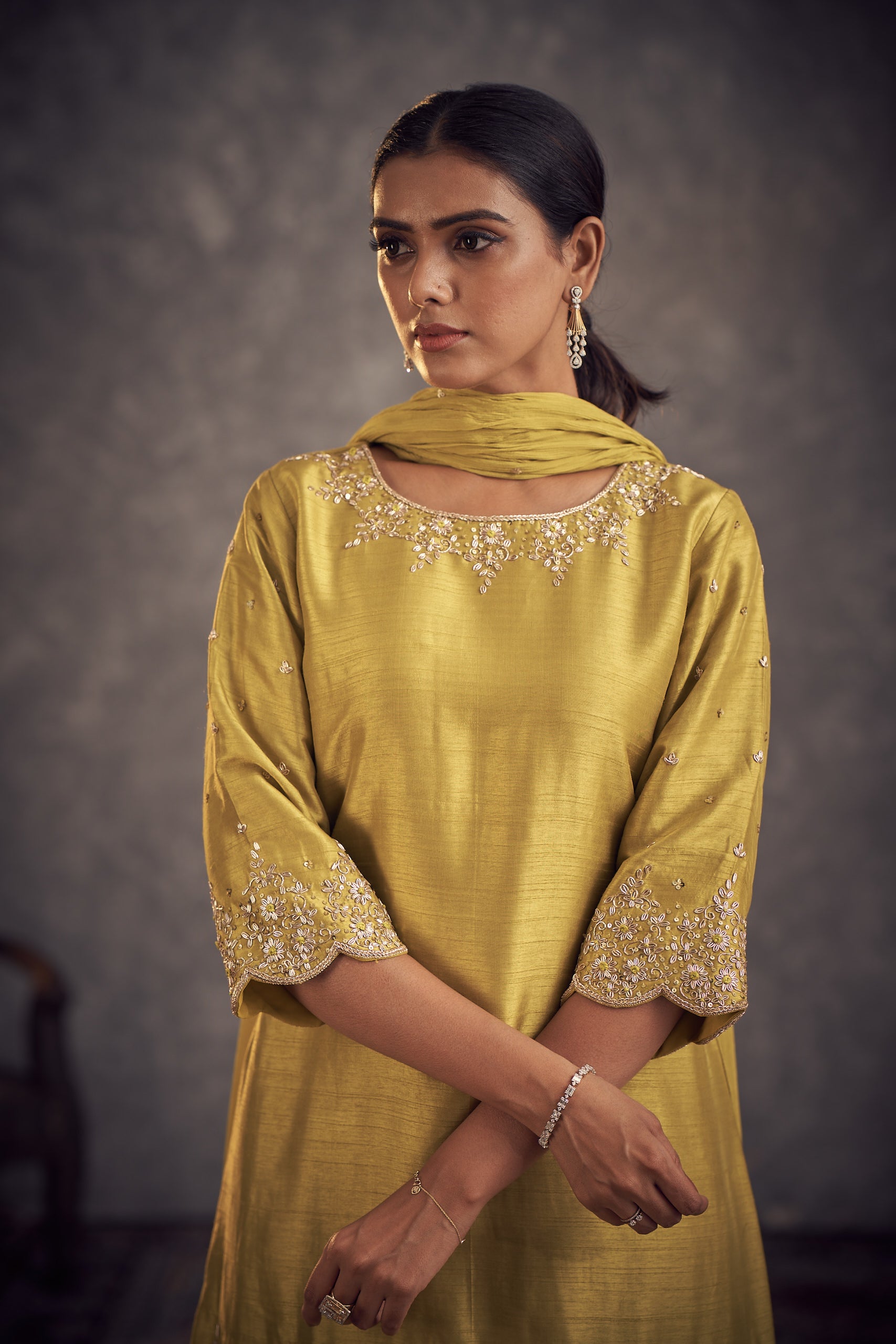Rangila Kurta Layers Sharara Set