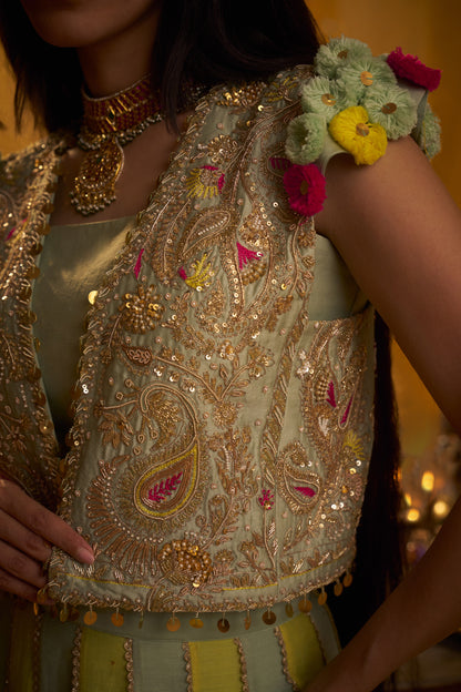 Haryali lehenga