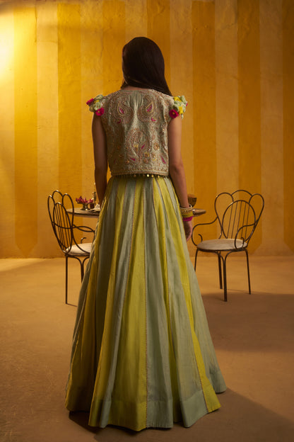 Haryali lehenga