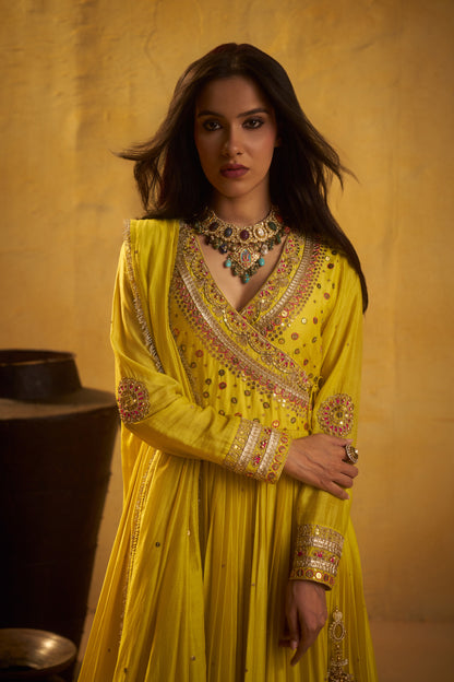 Sunehri Kiran anarkali