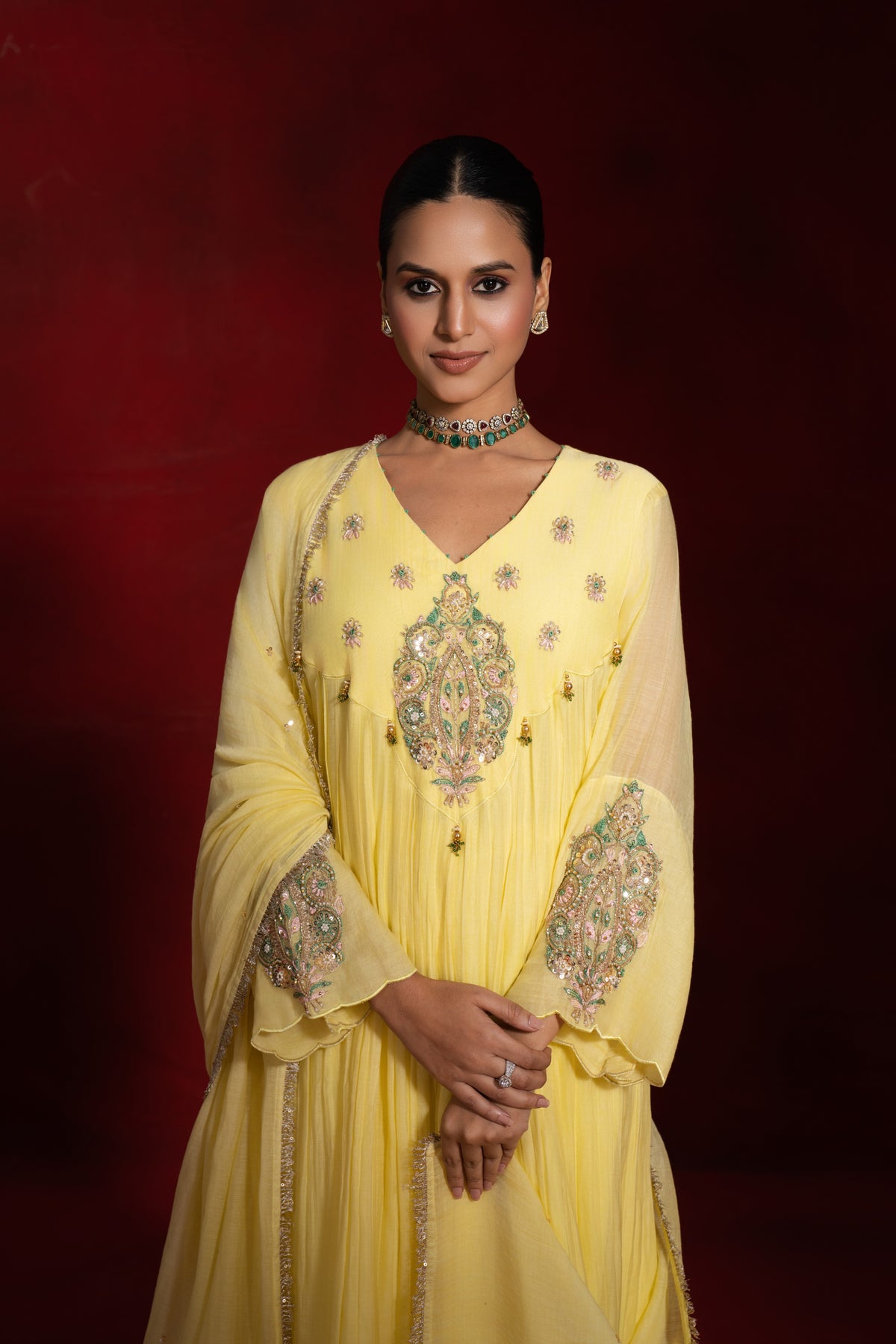 Yellow Marodi Kurta
