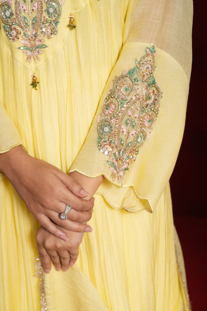 Yellow Marodi Kurta
