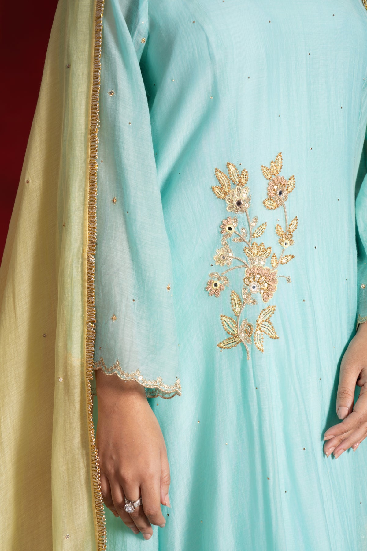 Sky Blue Kurta