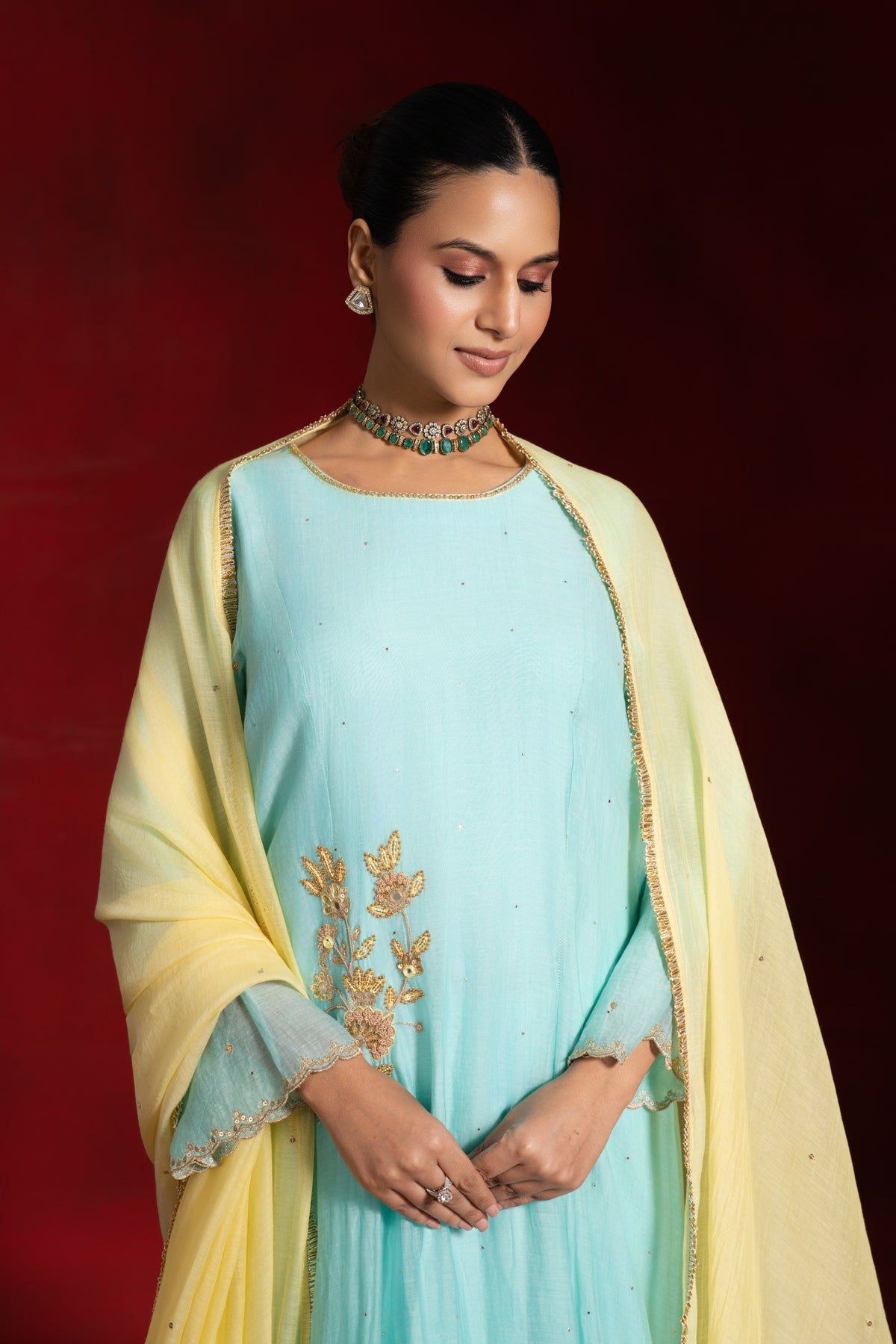 Sky Blue Kurta