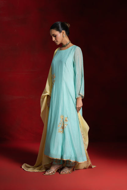 Sky Blue Kurta