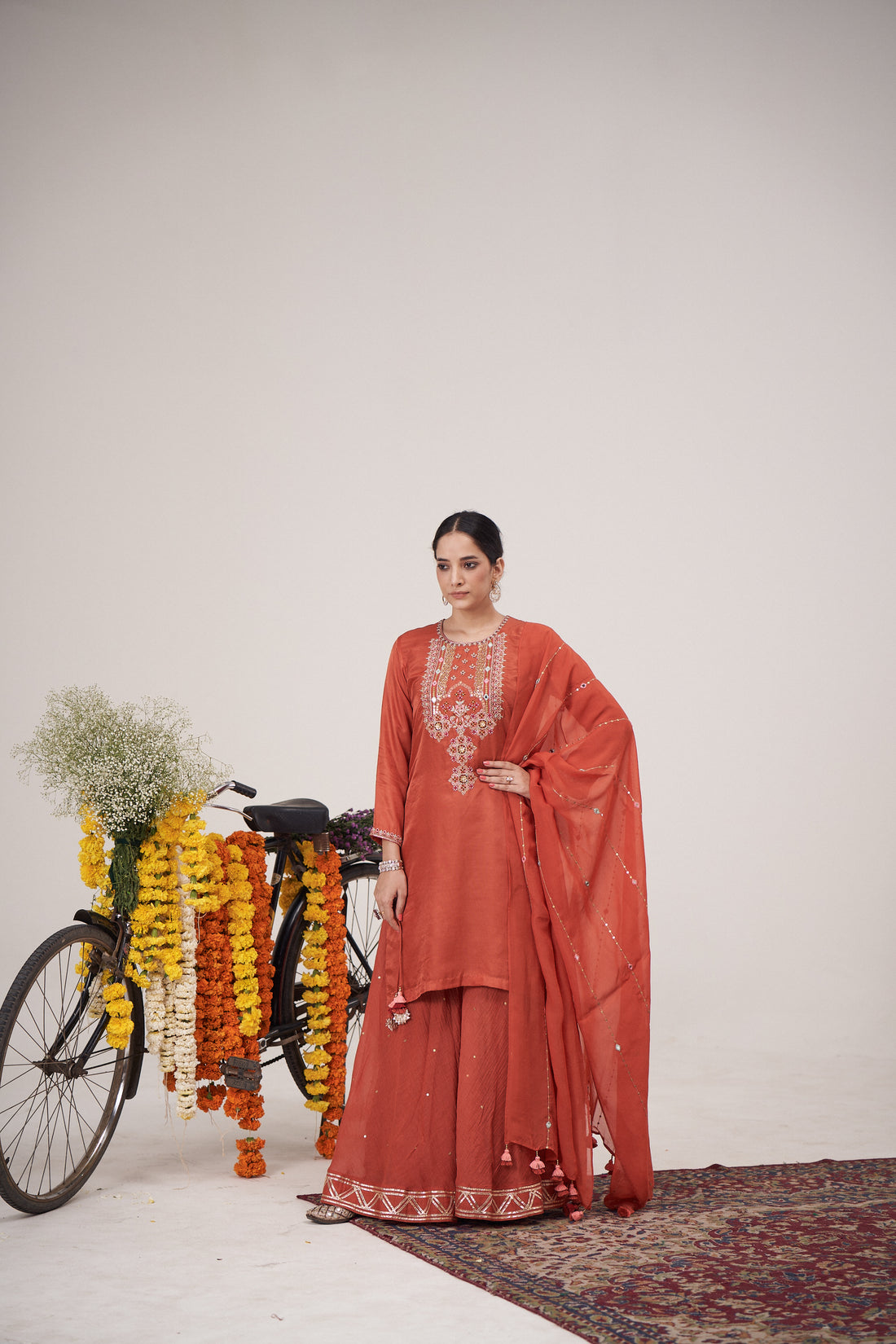 Safarnama Kurta Sharara Set