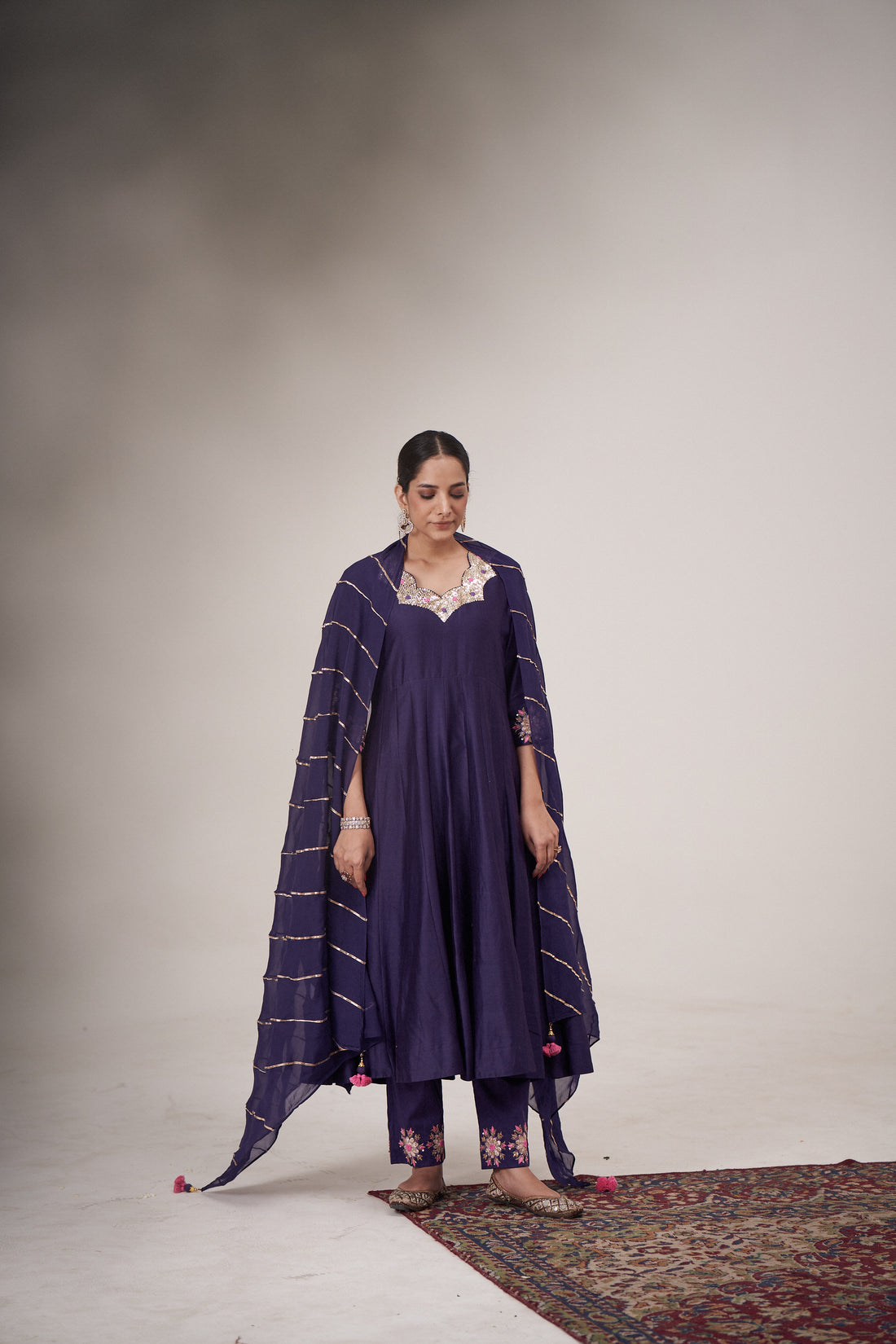 Pittaya Anarkali Set