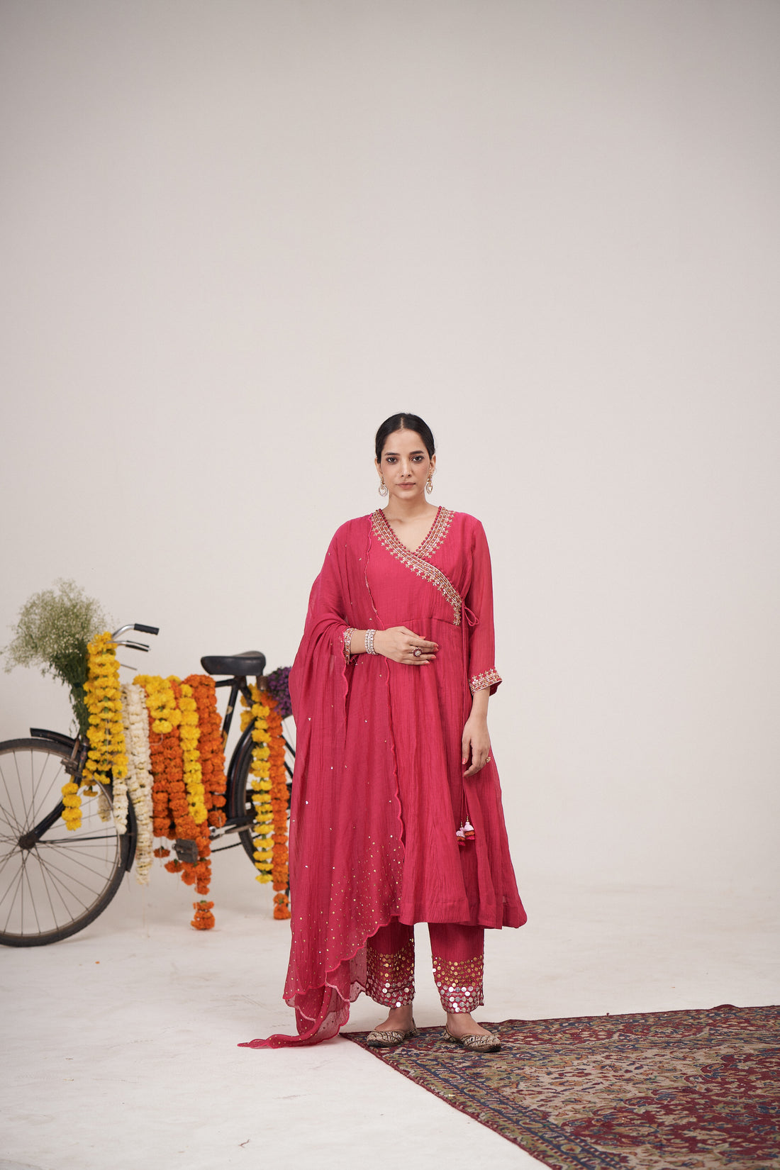 Sipi Anarkali Pants Set