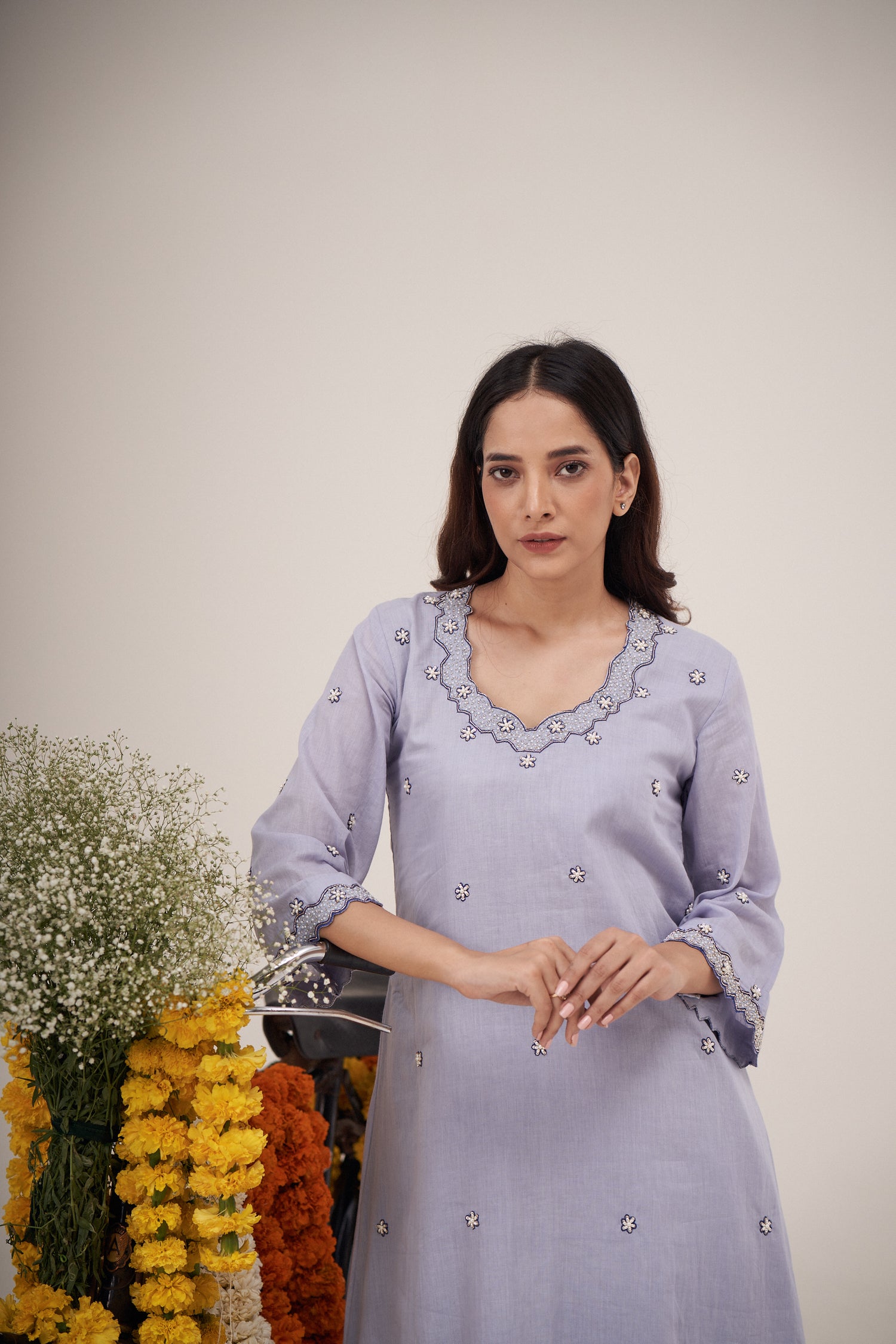 Baadal moti Kurta Set
