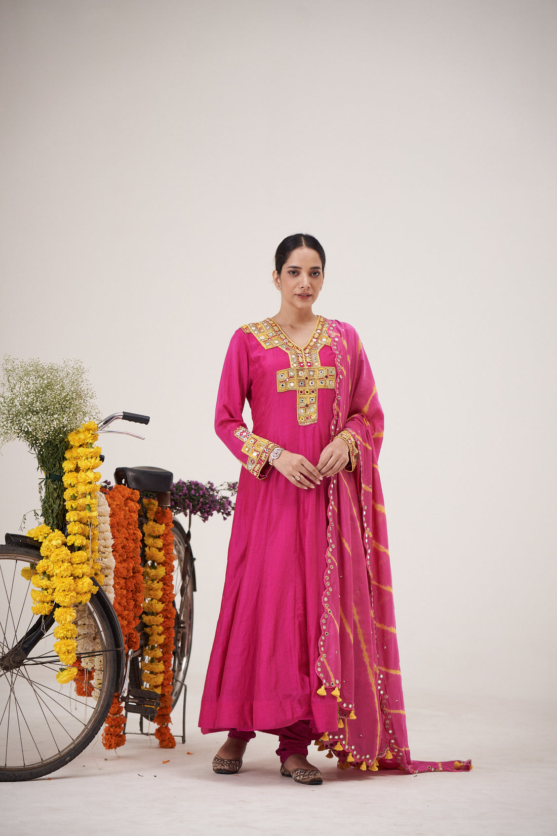 Sheesha Anarkali Set